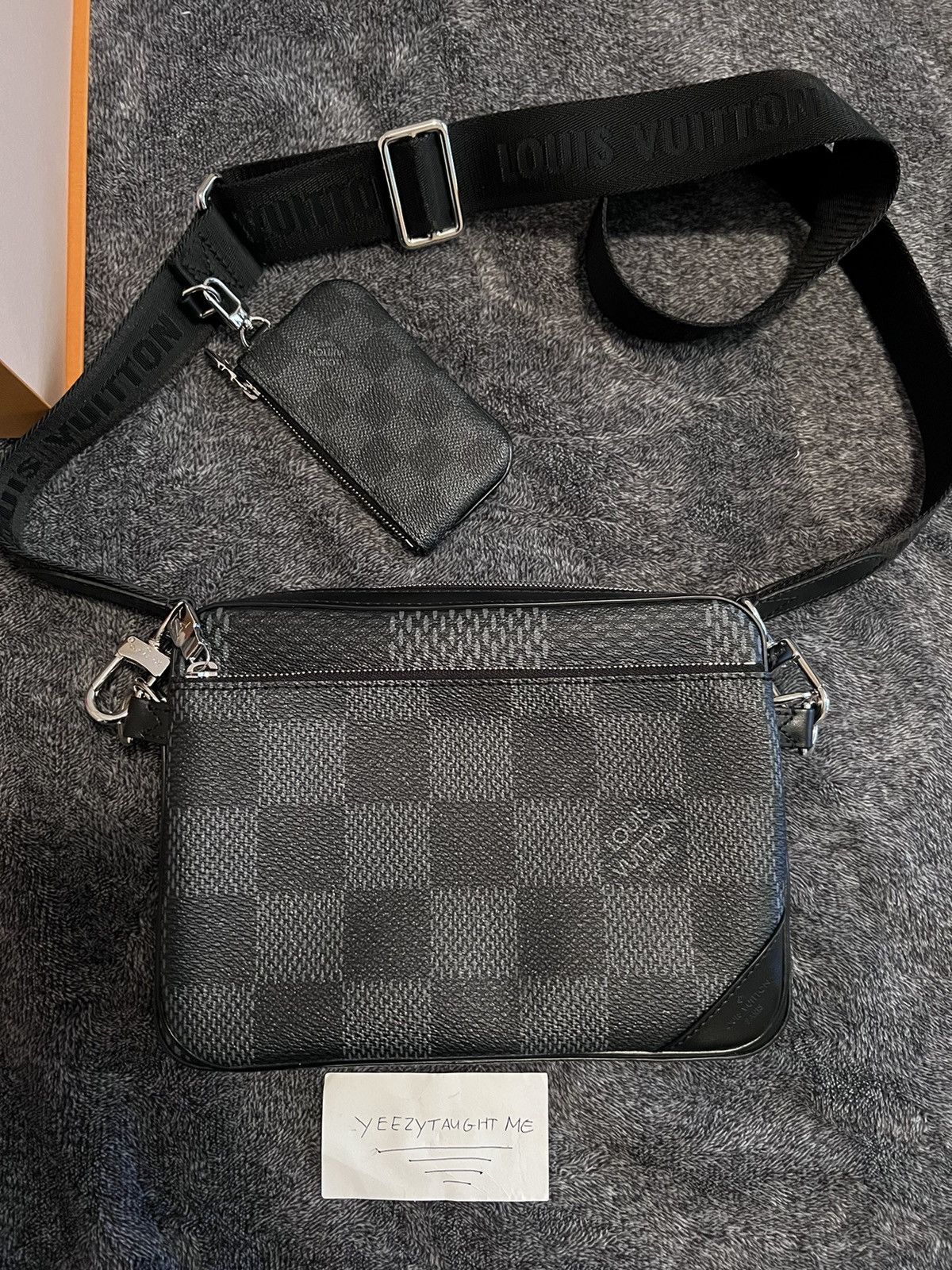 Louis Vuitton Damier Trio Messenger Bag - Grey Messenger Bags, Bags -  LOU797055