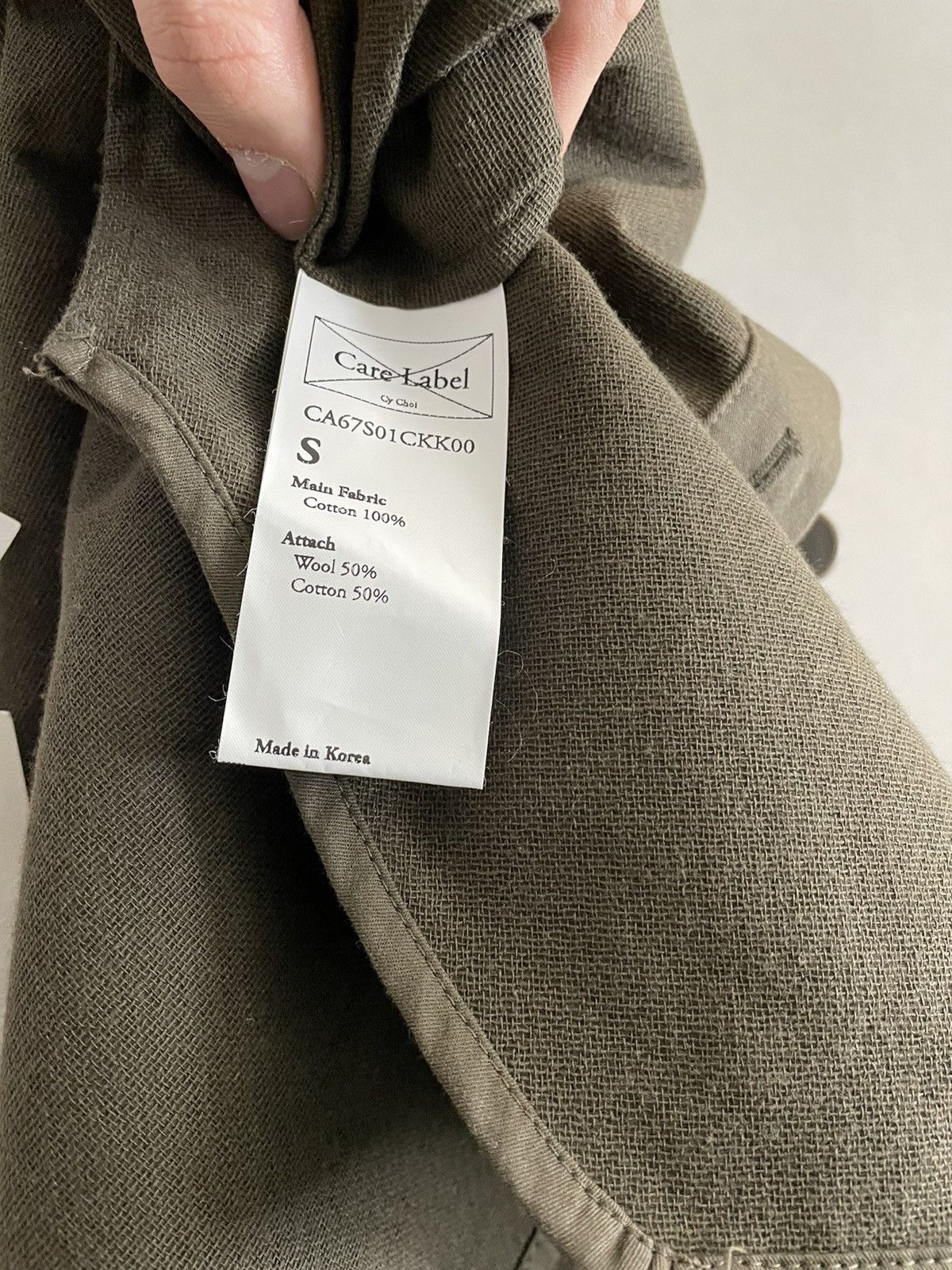 Other Cy Choi Mens Khaki shirt long sleeve size 46/S Size US S / EU 44-46 / 1 - 12 Thumbnail