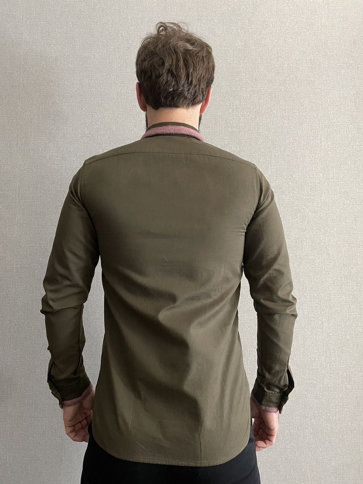 Other Cy Choi Mens Khaki shirt long sleeve size 46/S Size US S / EU 44-46 / 1 - 6 Thumbnail