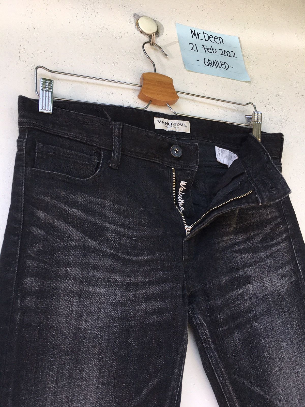 Vanquish Rare Vanquish Japanese Brand Slim Fit Denim / Jeans Size US 32 / EU 48 - 9 Thumbnail