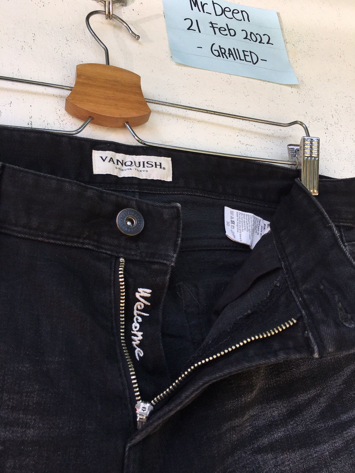 Vanquish Rare Vanquish Japanese Brand Slim Fit Denim / Jeans Size US 32 / EU 48 - 10 Thumbnail