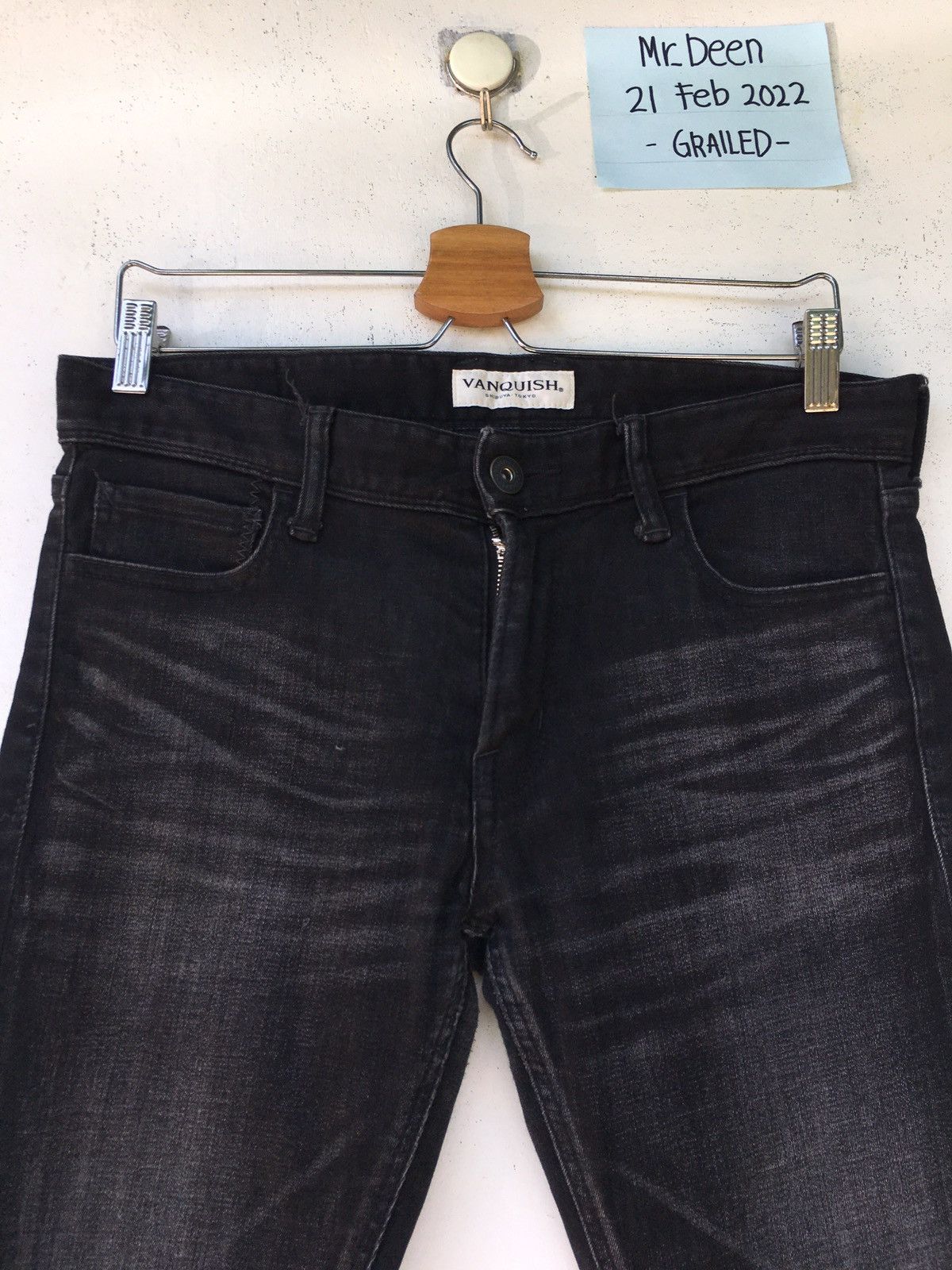 Vanquish Rare Vanquish Japanese Brand Slim Fit Denim / Jeans Size US 32 / EU 48 - 7 Thumbnail