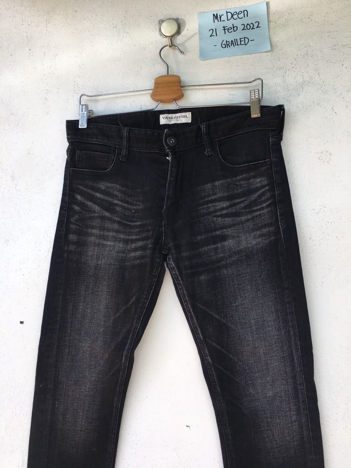 Vanquish Rare Vanquish Japanese Brand Slim Fit Denim / Jeans Size US 32 / EU 48 - 6 Thumbnail