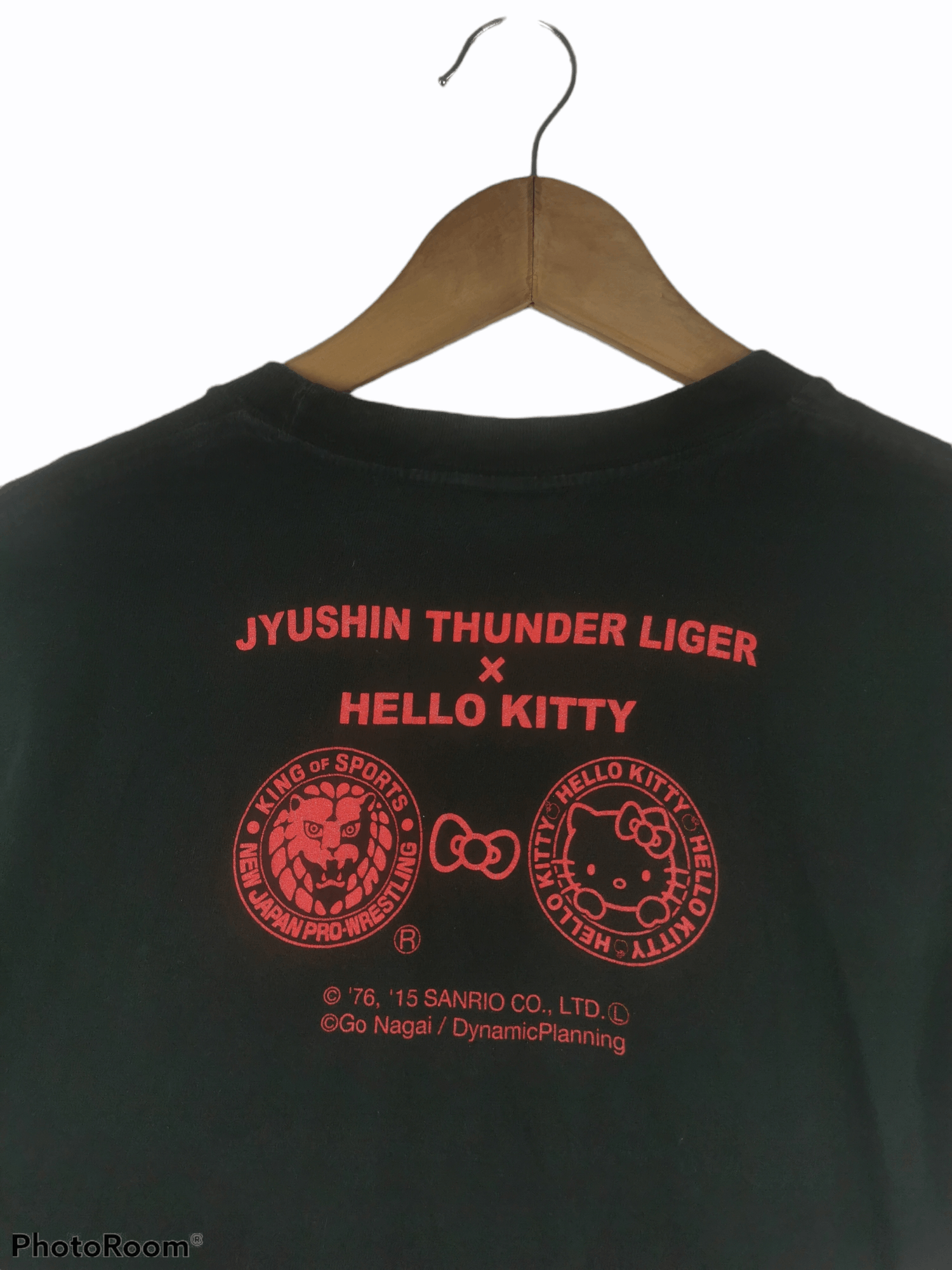 Cartoon Network × Japanese Brand × Vintage Vintage Hello Kitty X Jyushin Tunder Pro Wrestling Tee Size US S / EU 44-46 / 1 - 4 Thumbnail