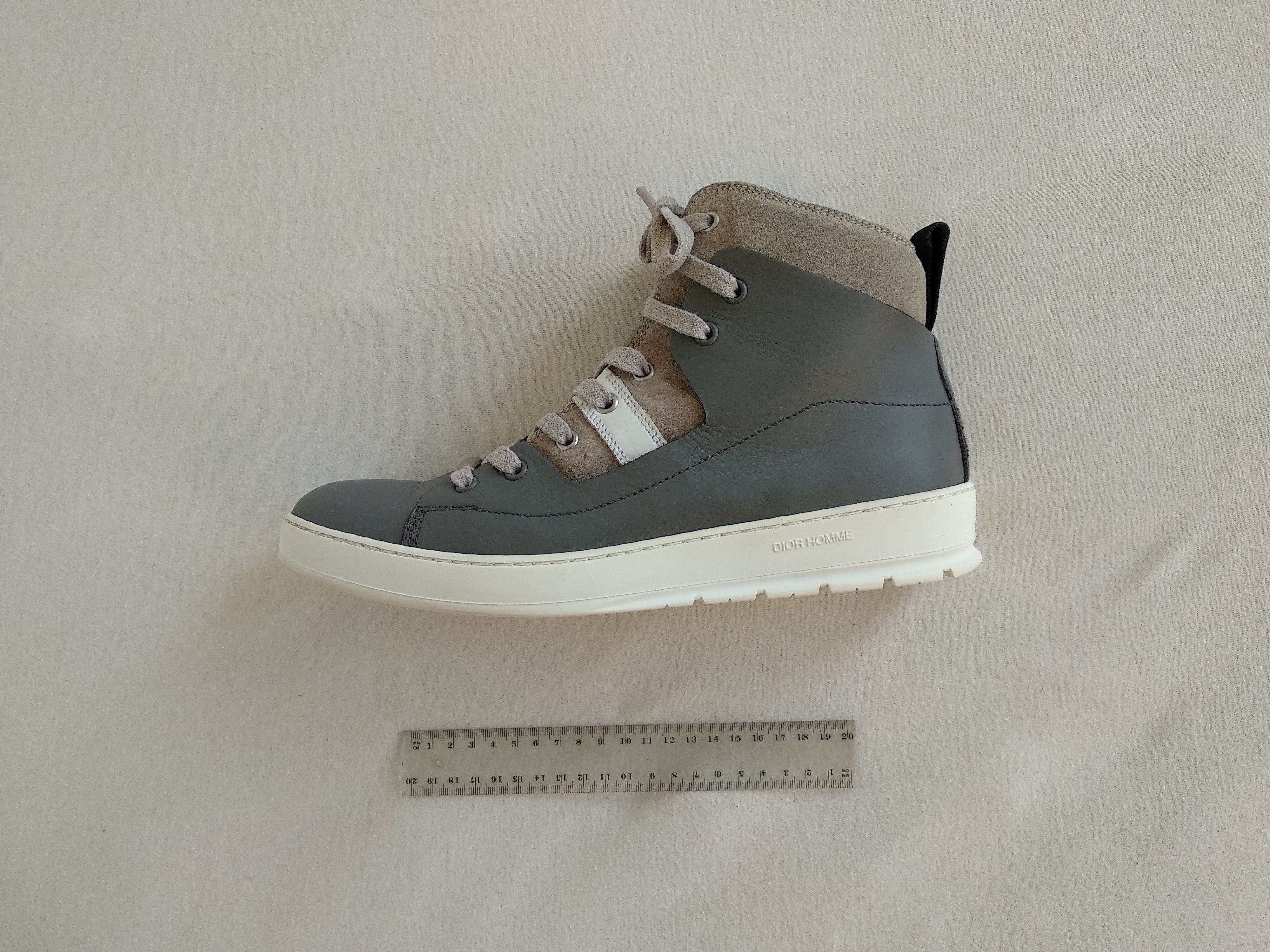 Dior Leather High Top Sneakers Trainers Size US 9.5 / EU 42-43 - 7 Thumbnail