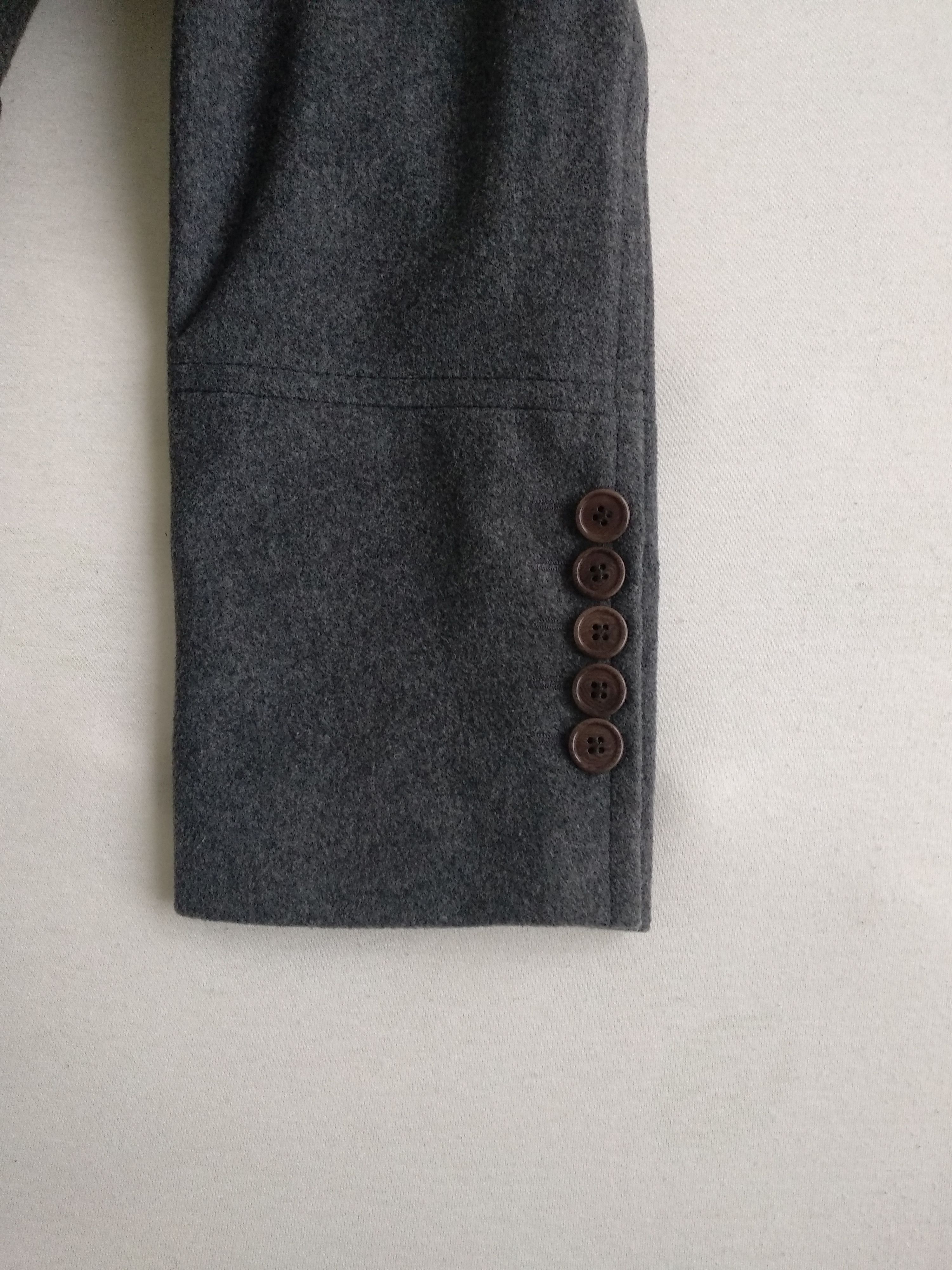 Kenzo Overcoat Classic Coat SLIM FIT Wool & Cashmere Size US L / EU 52-54 / 3 - 7 Thumbnail
