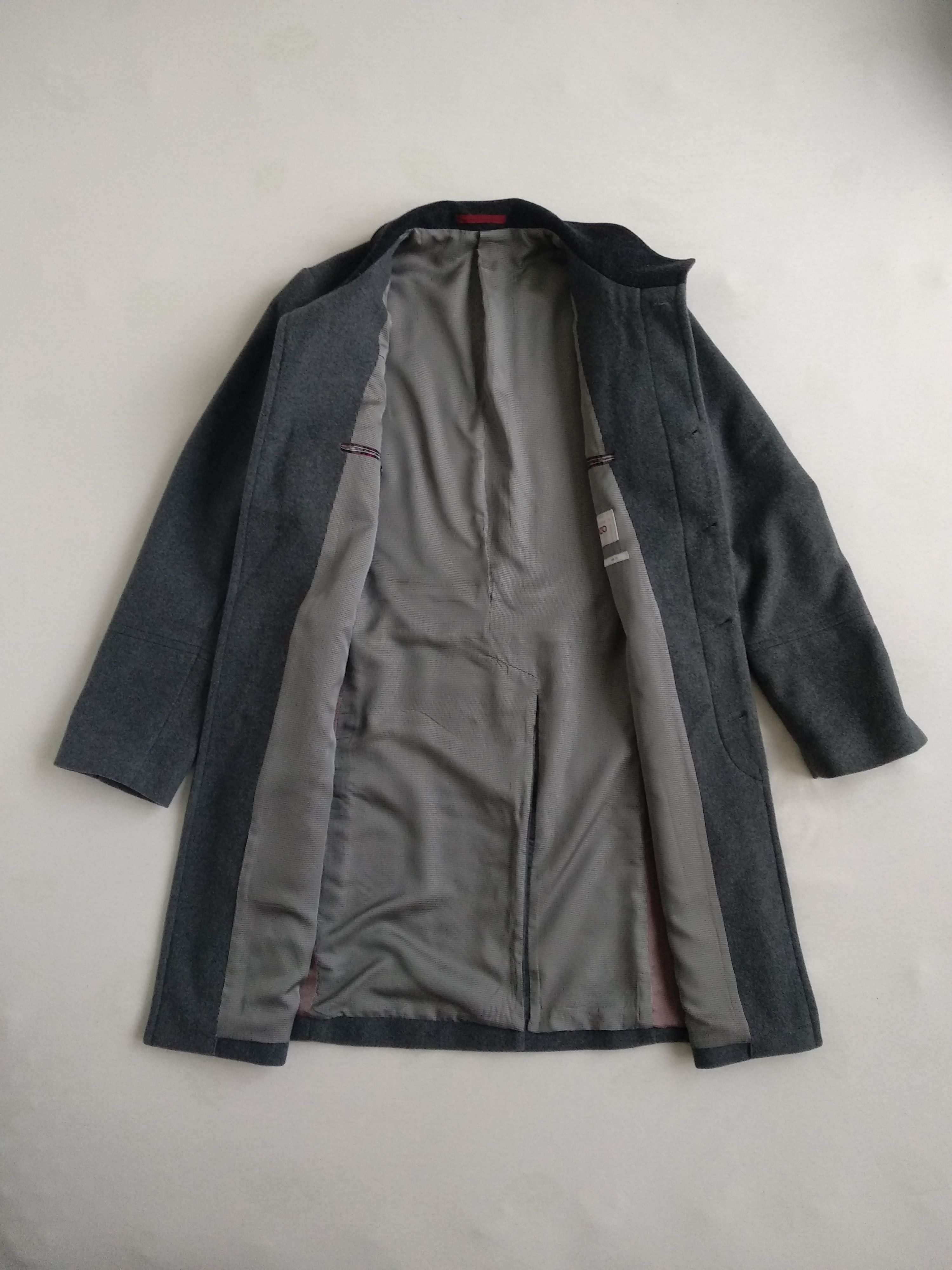 Kenzo Overcoat Classic Coat SLIM FIT Wool & Cashmere Size US L / EU 52-54 / 3 - 5 Thumbnail