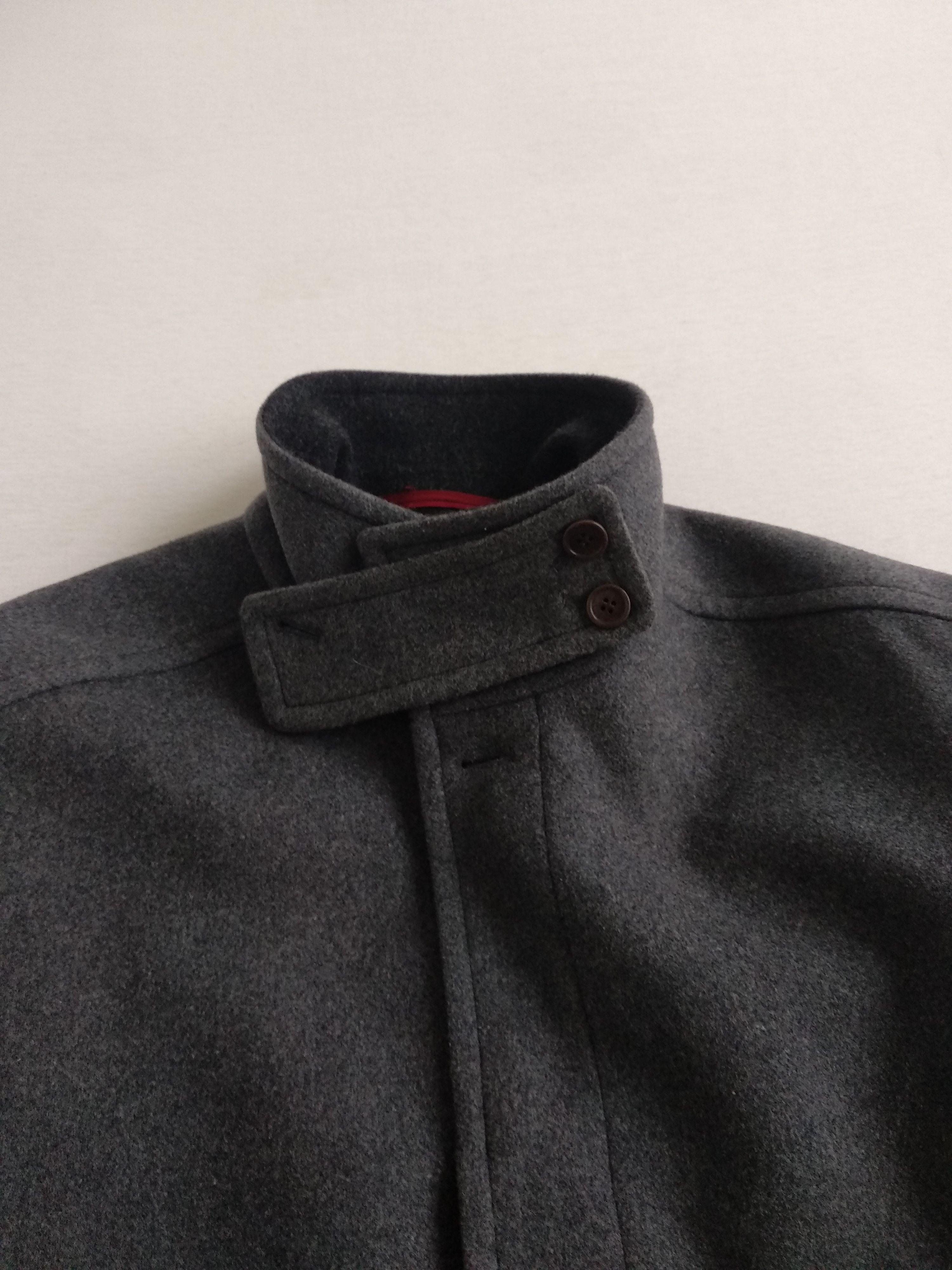 Kenzo Overcoat Classic Coat SLIM FIT Wool & Cashmere Size US L / EU 52-54 / 3 - 6 Thumbnail