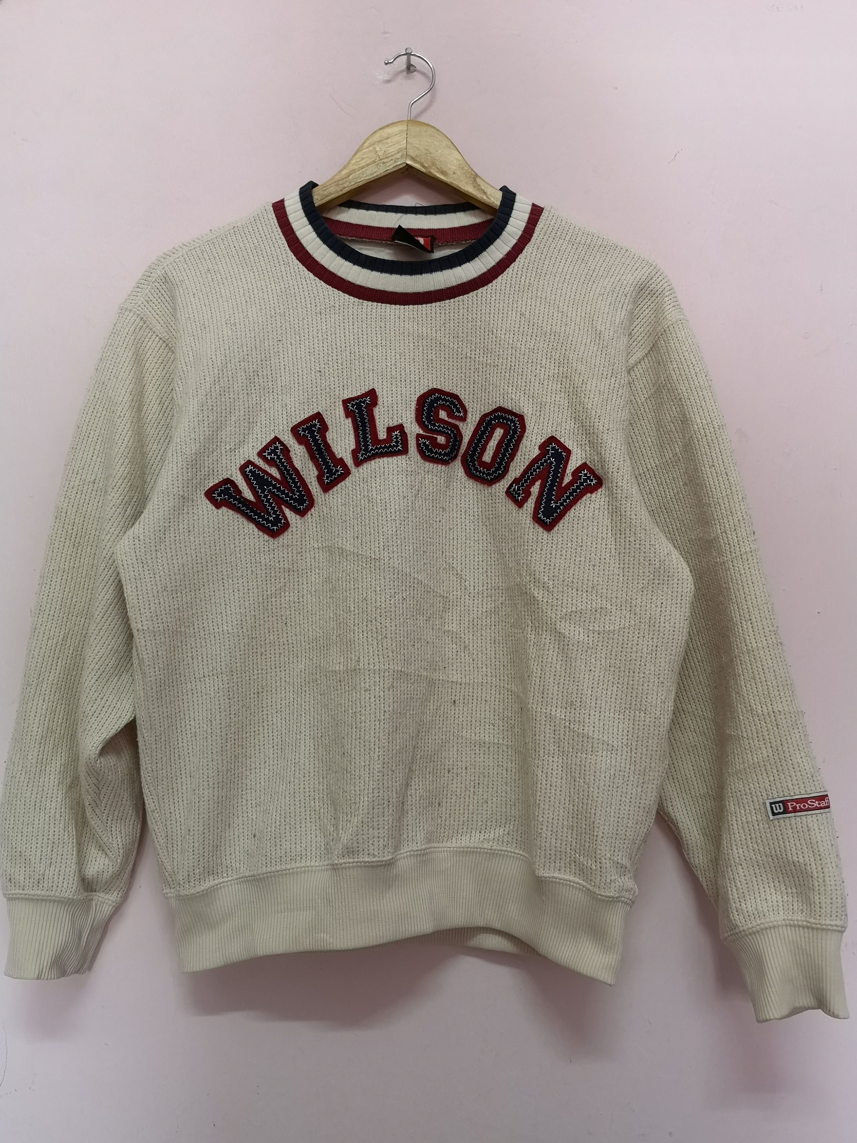 VINTAGE WILSON PROSTAFF LONG SLEEVES CREWNECK SWEATSHIRTS