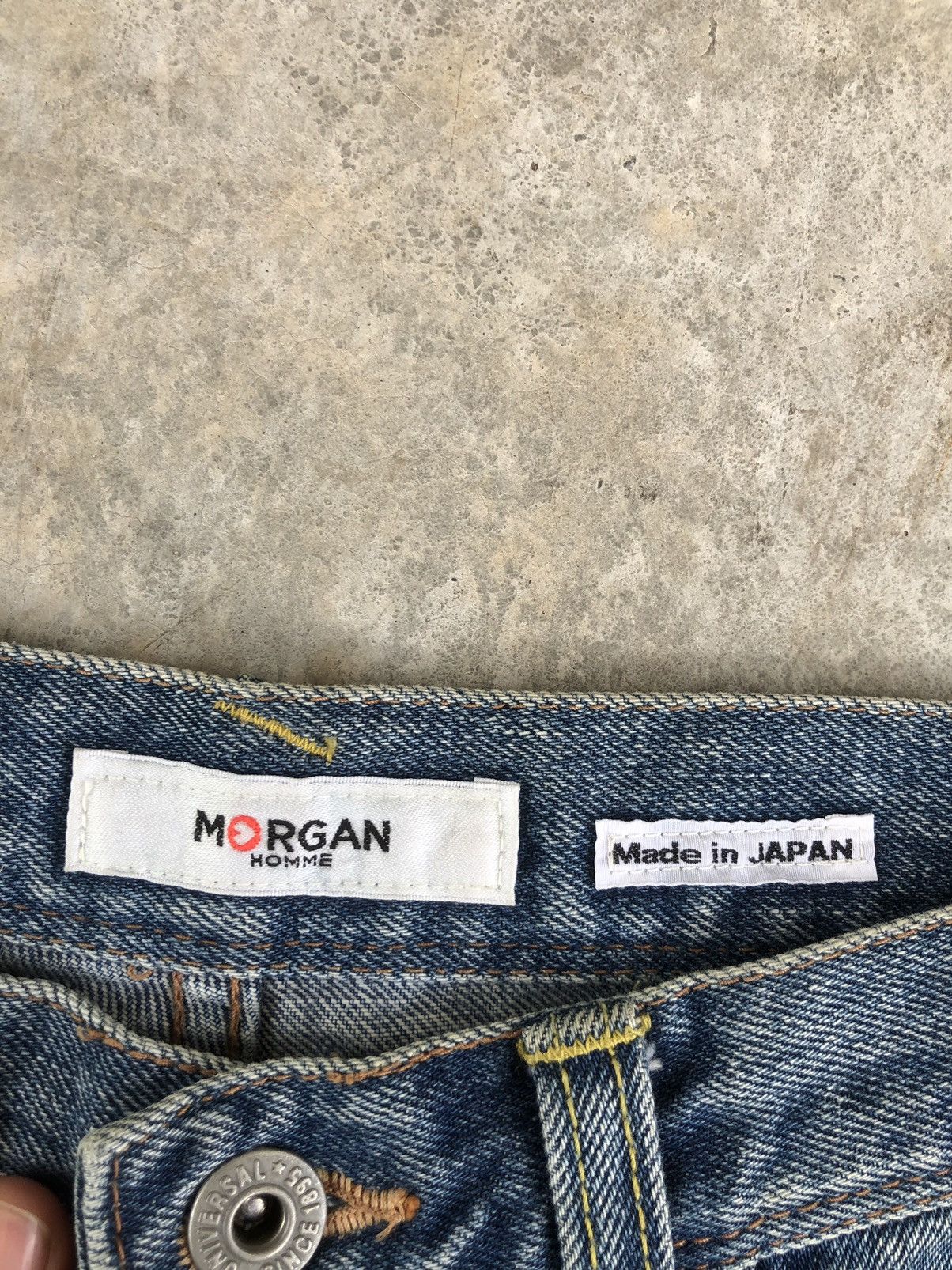 Morgan Homme Rare Morgan Homme reconstructed denim Size US 30 / EU 46 - 6 Thumbnail
