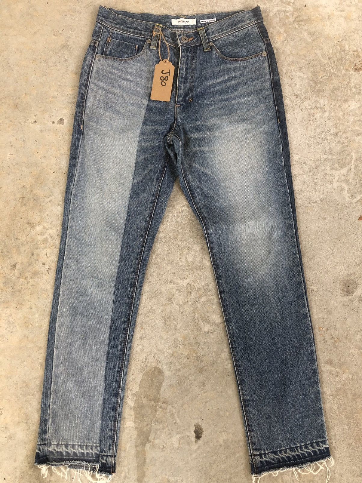 Morgan Homme Rare Morgan Homme reconstructed denim Size US 30 / EU 46 - 1 Thumbnail