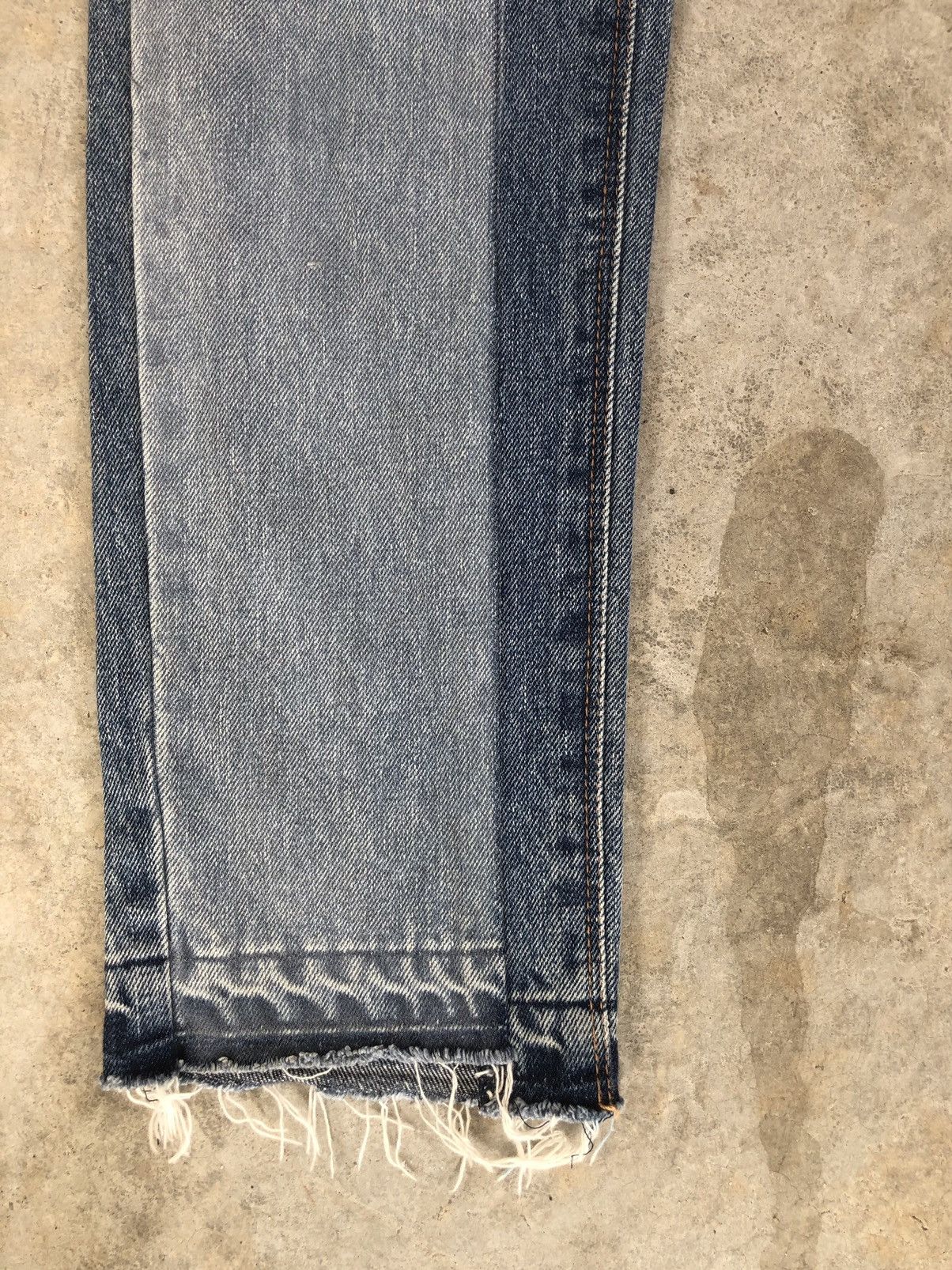 Morgan Homme Rare Morgan Homme reconstructed denim Size US 30 / EU 46 - 2 Thumbnail