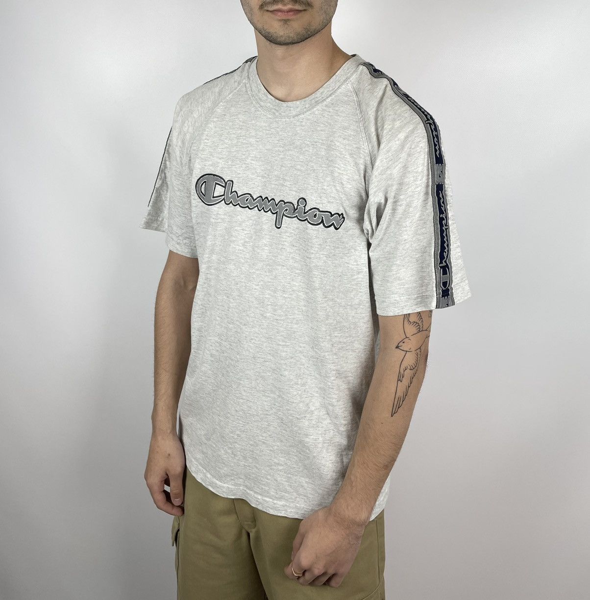 Champion × Vintage Vintage 90s Champion Lampas T-Shirt Size US M / EU 48-50 / 2 - 1 Thumbnail
