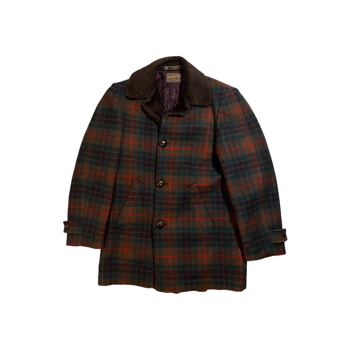 Pendleton × Vintage Vintage Pendleton Insulated Plaid Coat Size US S / EU 44-46 / 1 - 1 Thumbnail