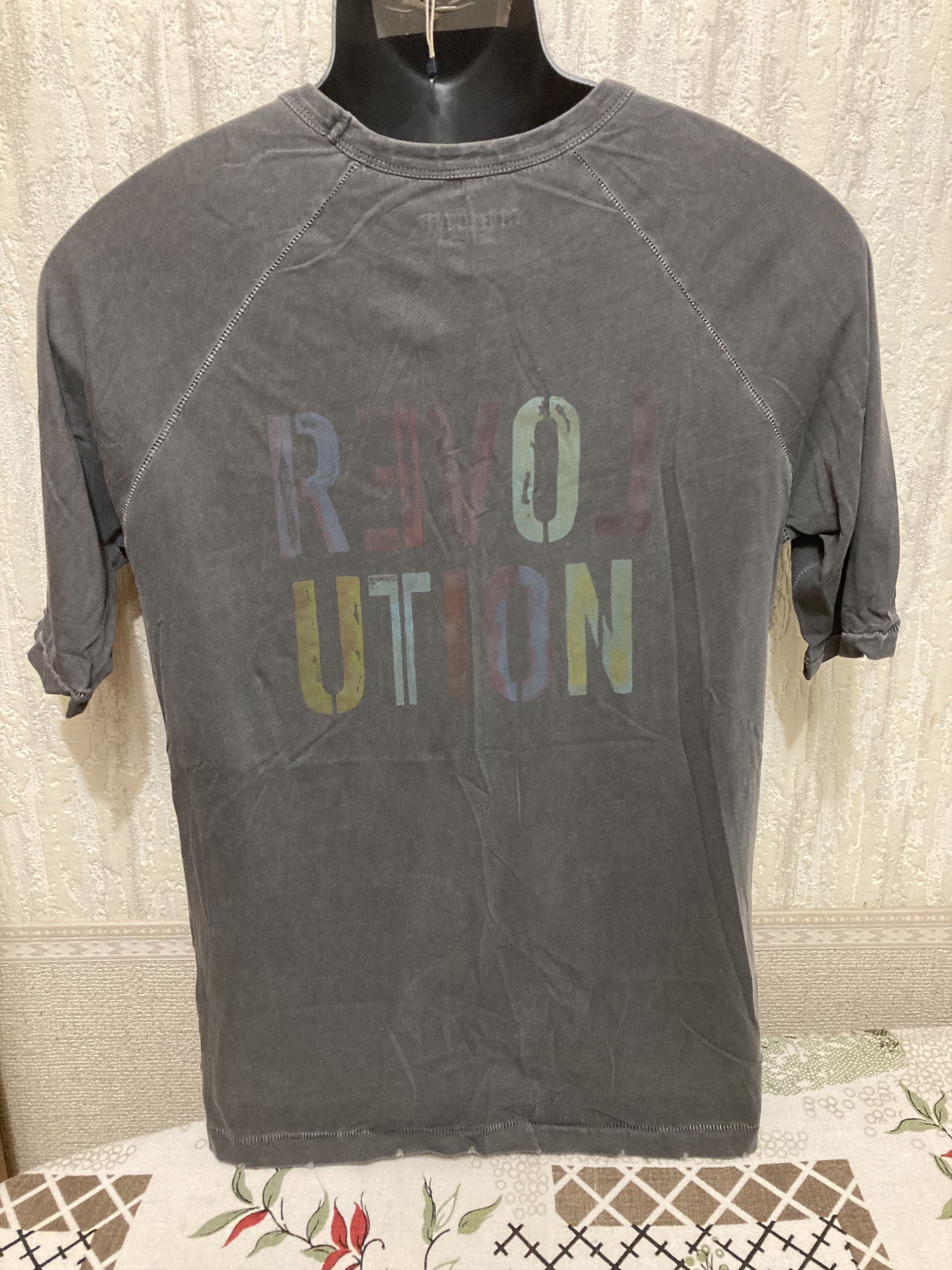 Zadig & Voltaire Fabric faded Print overdyed Rage Pigment T-Shirt Size US M / EU 48-50 / 2 - 2 Thumbnail