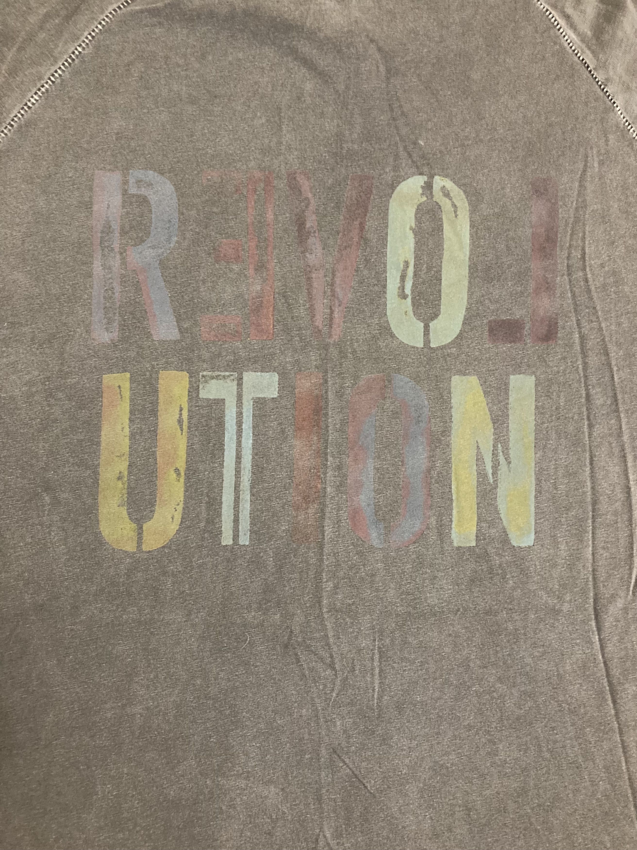 Zadig & Voltaire Fabric faded Print overdyed Rage Pigment T-Shirt Size US M / EU 48-50 / 2 - 7 Thumbnail