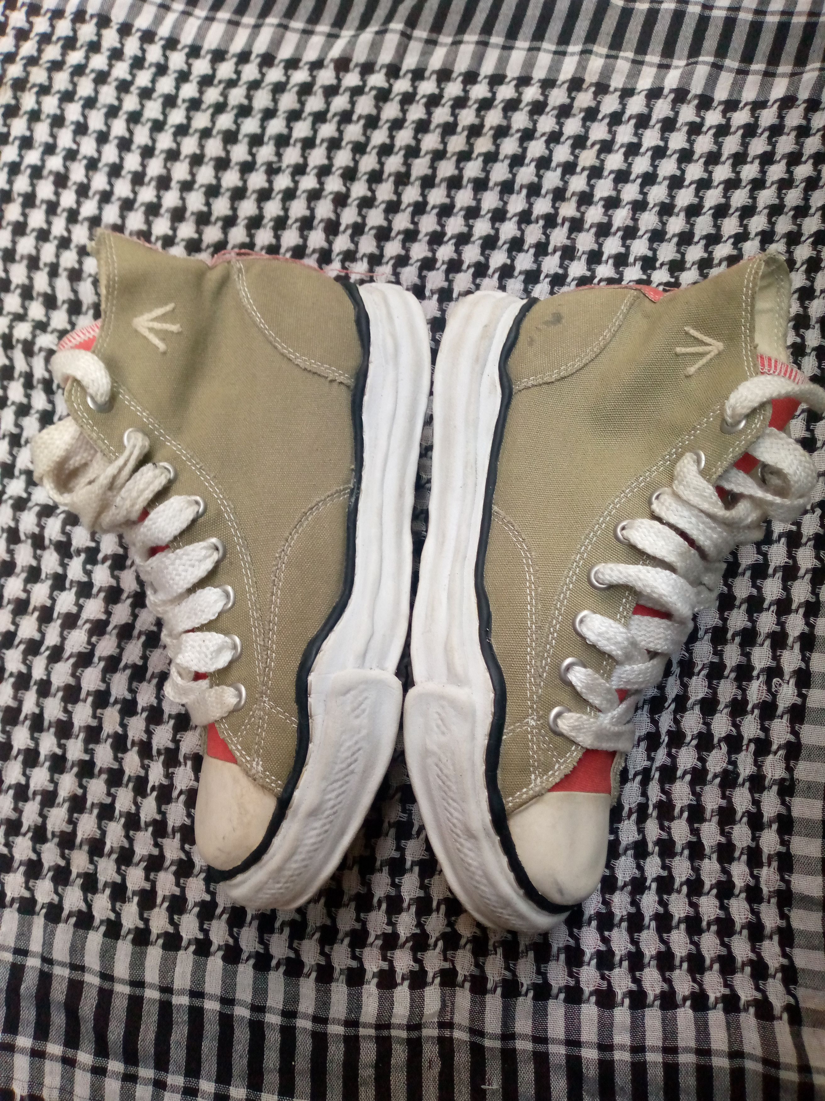 Maison MIHARA YASUHIRO × Nigel Cabourn Miharayasuhiro Nigel Cabourn hi top sneaker Size US 9 / EU 42 - 3 Thumbnail