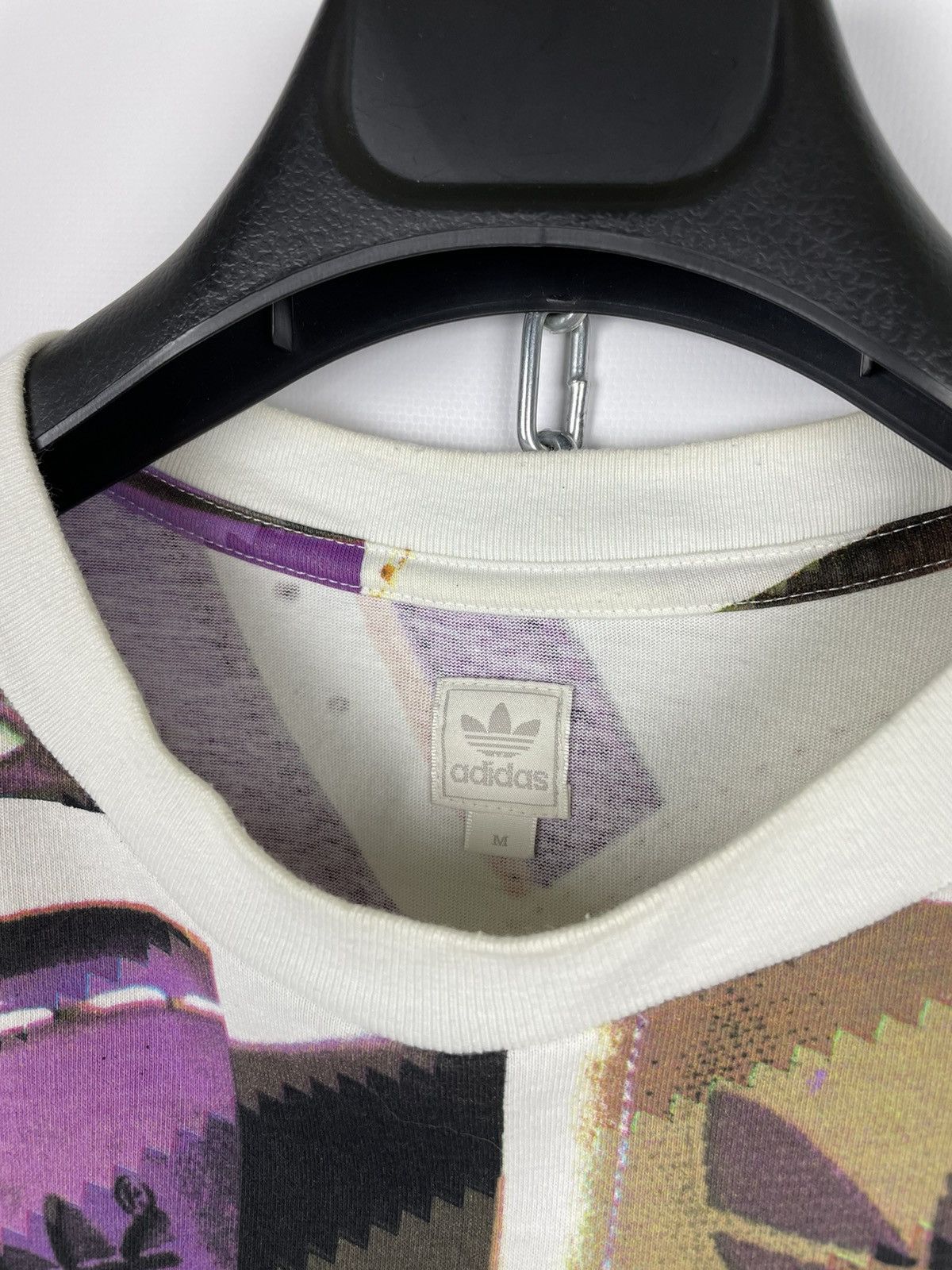 Adidas × Vintage Vintage 2008 Adidas Originals Overprint T-Shirt Size US M / EU 48-50 / 2 - 8 Thumbnail