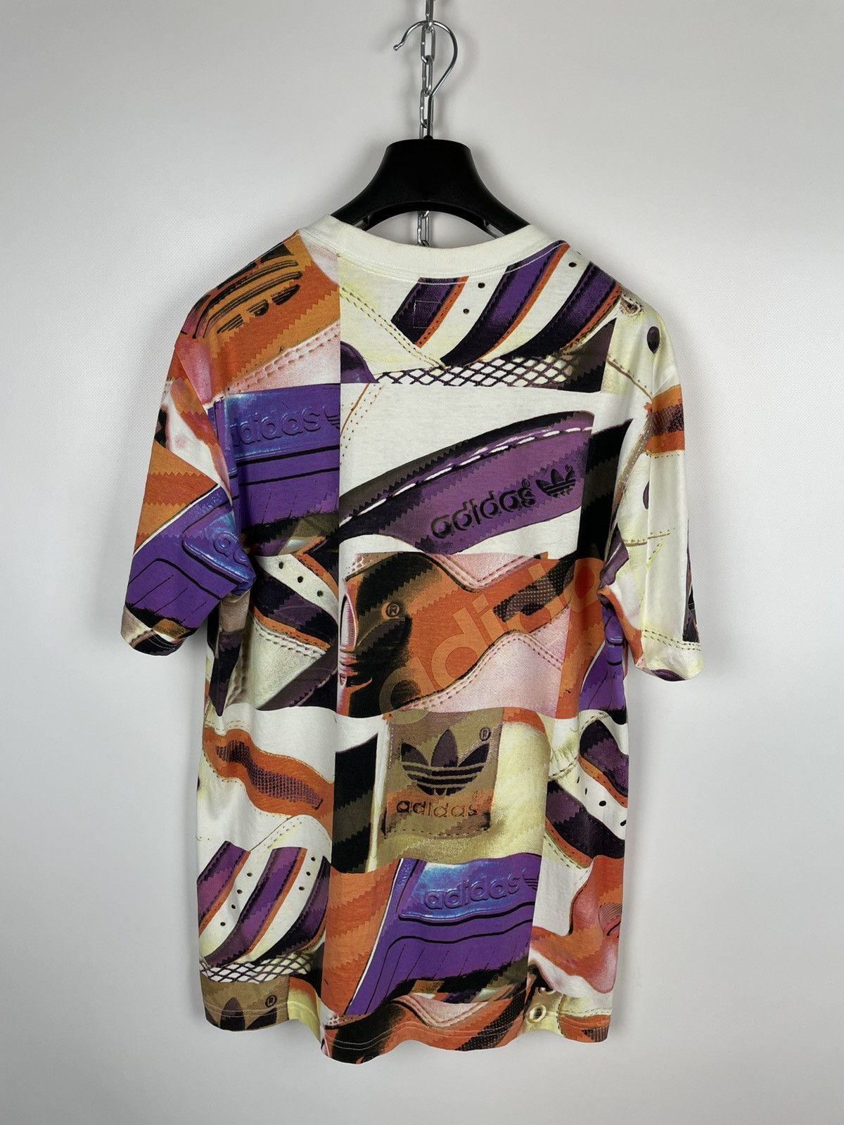 Adidas × Vintage Vintage 2008 Adidas Originals Overprint T-Shirt Size US M / EU 48-50 / 2 - 6 Thumbnail
