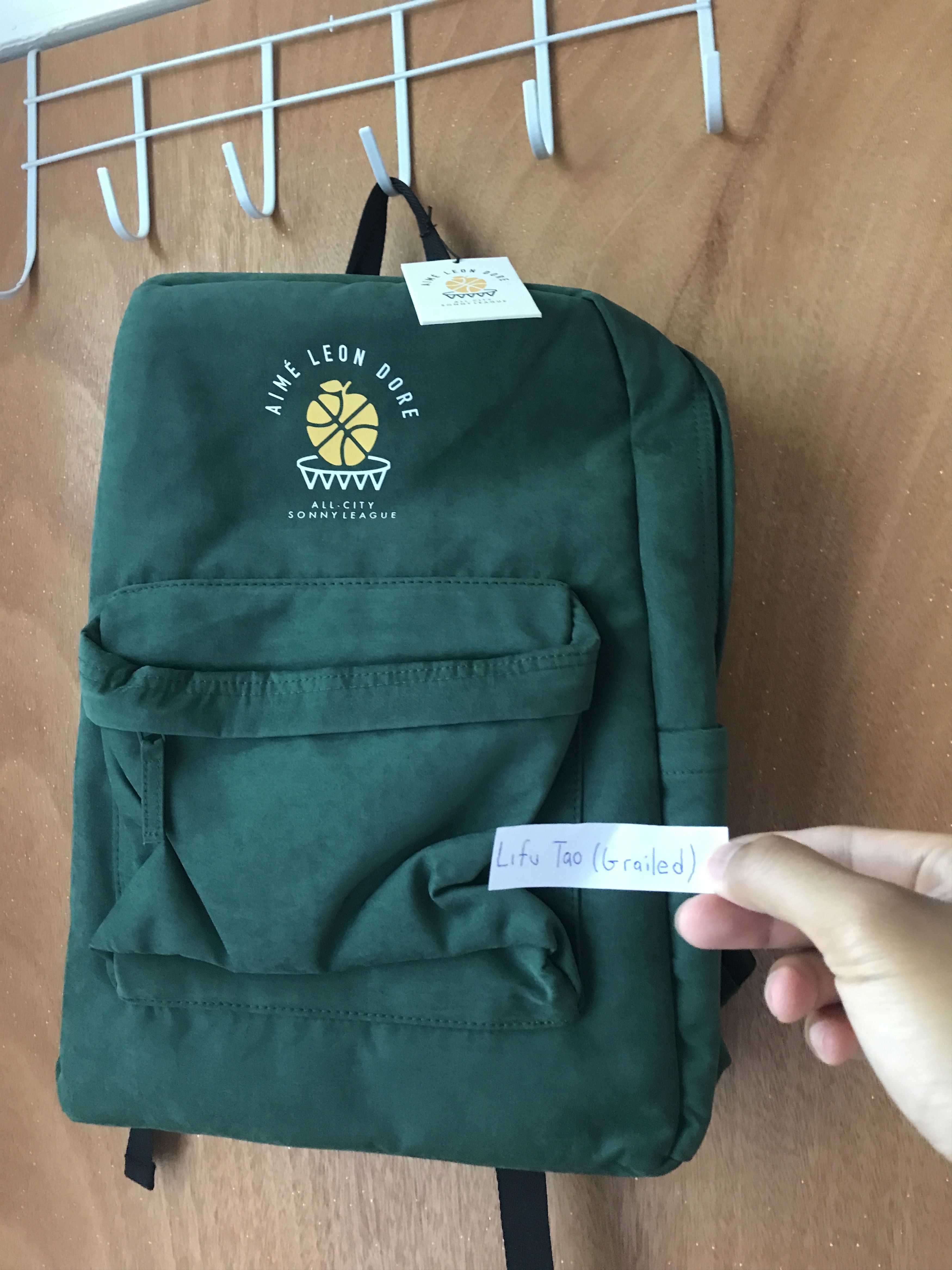 Aime Leon Dore Green ALD / New Balance SONNY League Backpack | Grailed