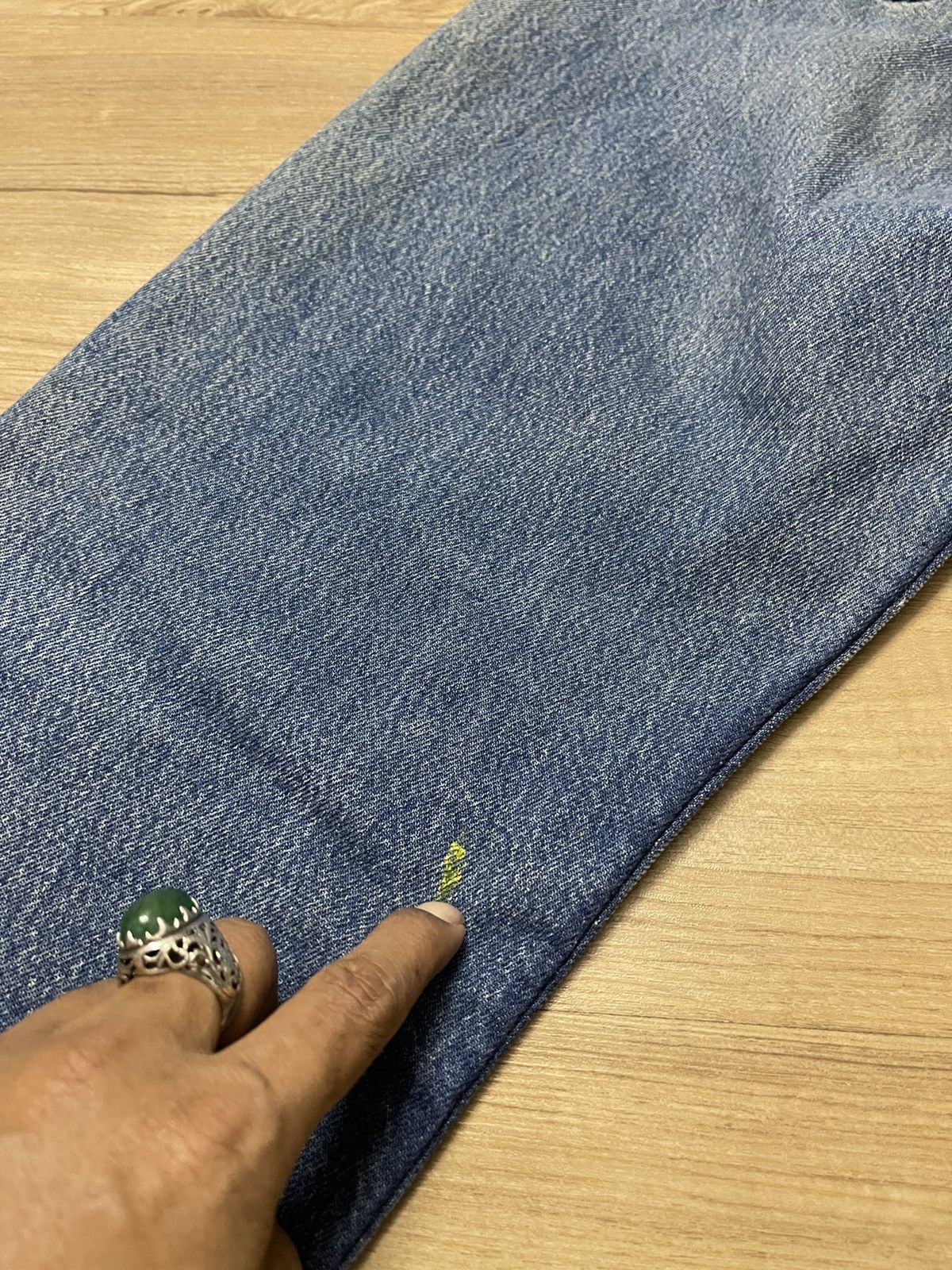Levi's × Vintage Vintage 80's Levis 501 Grunge Custom jeans Size US 35 - 7 Thumbnail