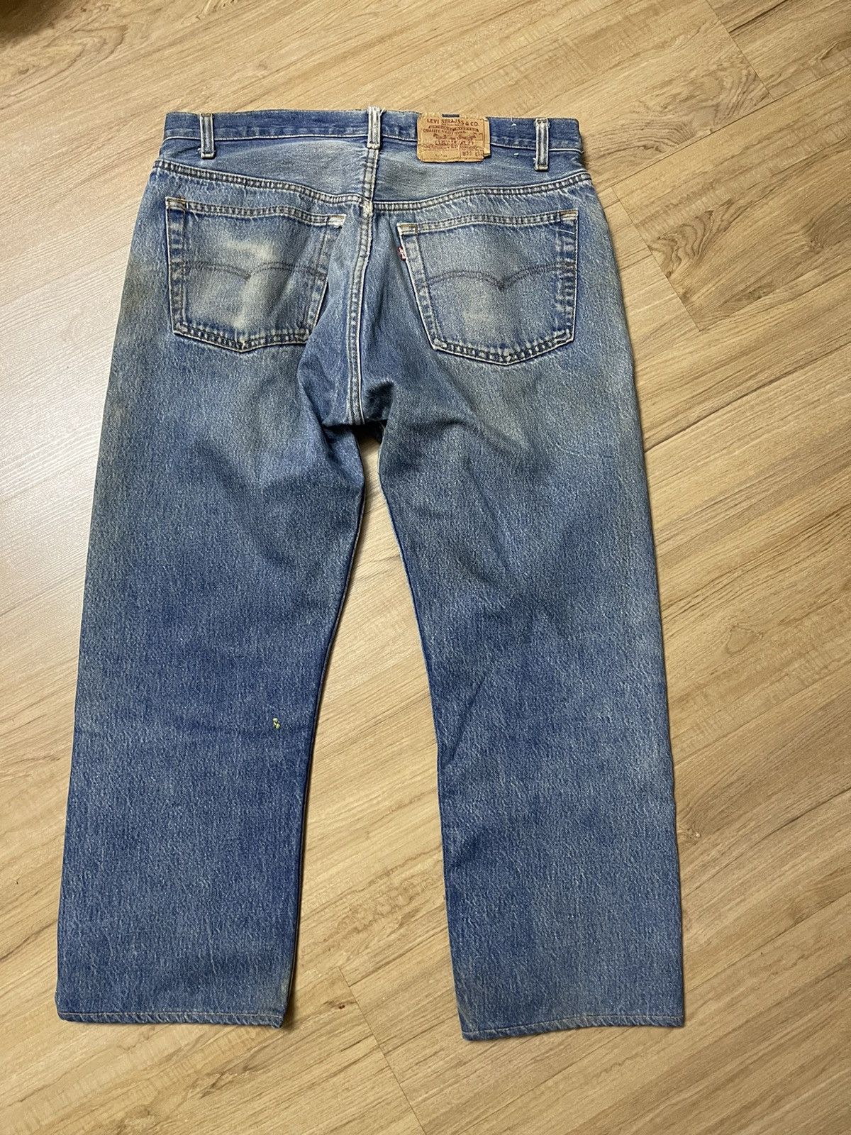Levi's × Vintage Vintage 80's Levis 501 Grunge Custom jeans Size US 35 - 6 Thumbnail