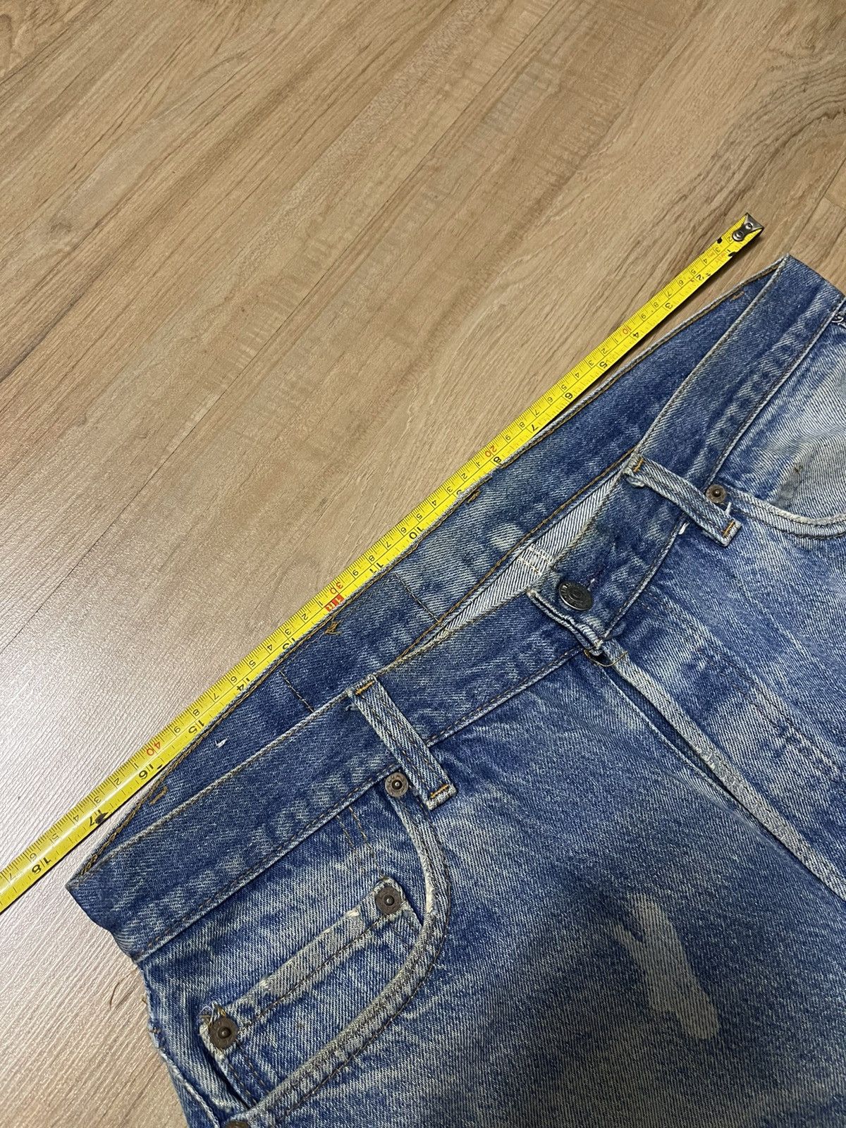 Levi's × Vintage Vintage 80's Levis 501 Grunge Custom jeans Size US 35 - 8 Thumbnail