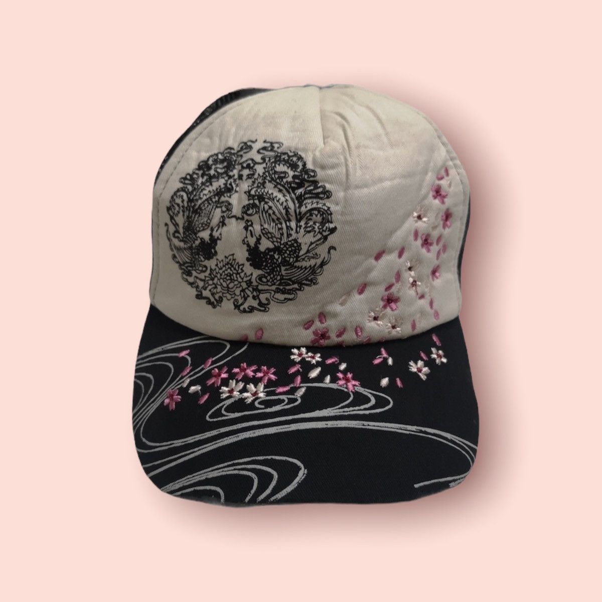 Japanese Brand VINTAGE JAPAN SUKAJAN DESIGN TRUCKER HAT Size ONE SIZE - 2 Thumbnail