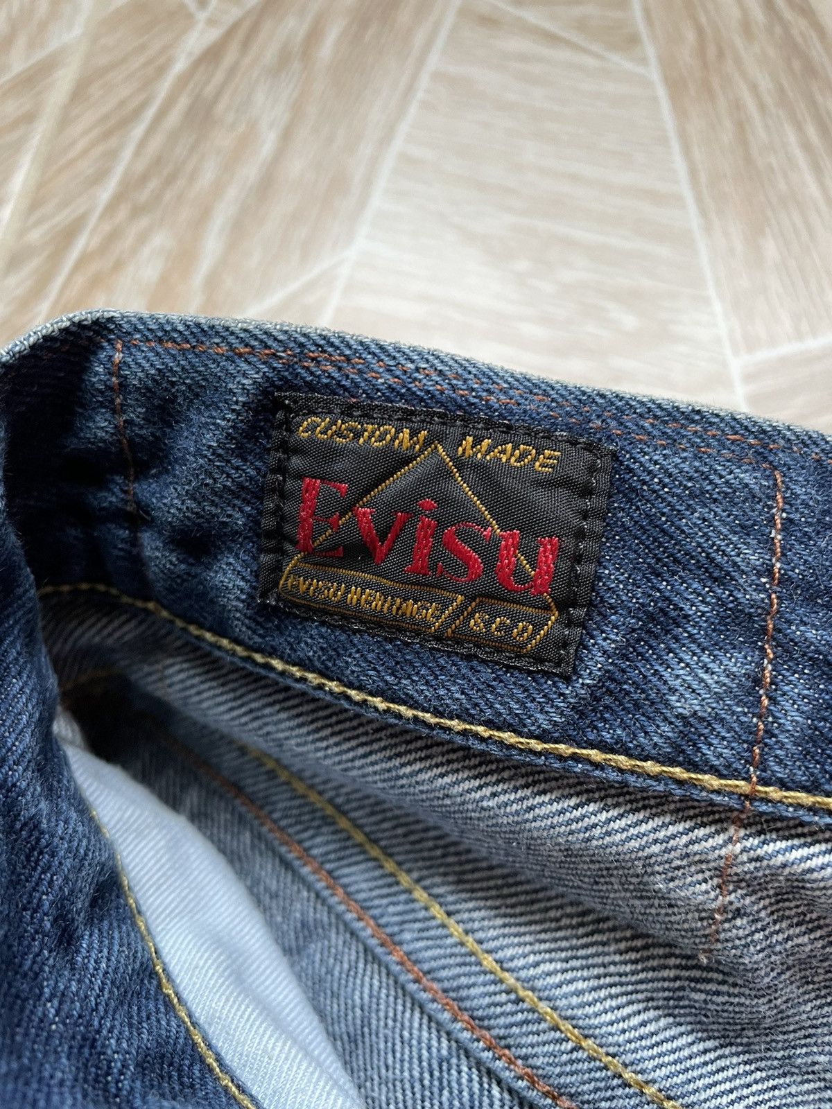 Evisu Evisu Japanese Brand Vintage Denim Selvage Pants Size US 32 / EU 48 - 8 Thumbnail
