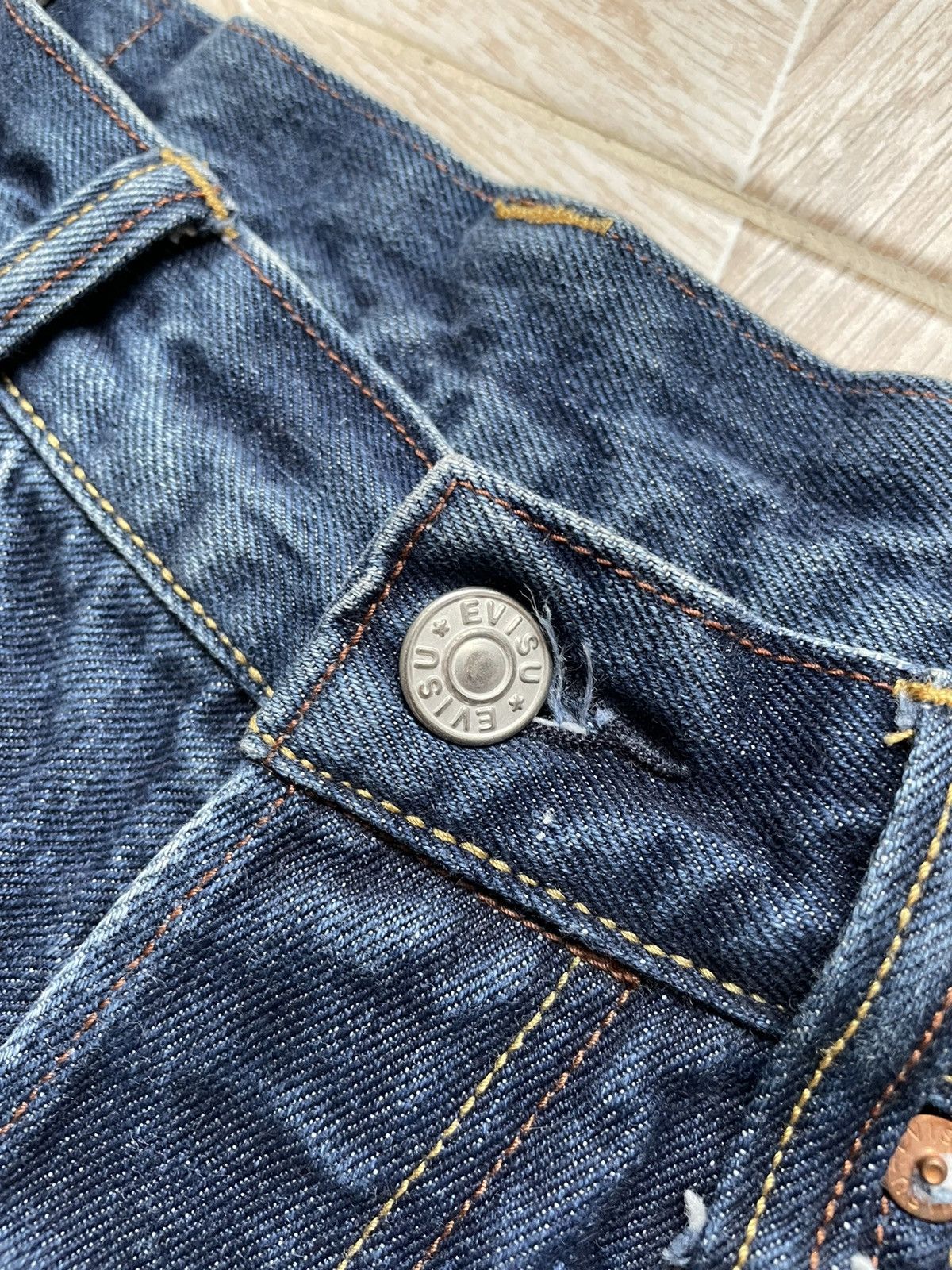 Evisu Evisu Japanese Brand Vintage Denim Selvage Pants Size US 32 / EU 48 - 6 Thumbnail