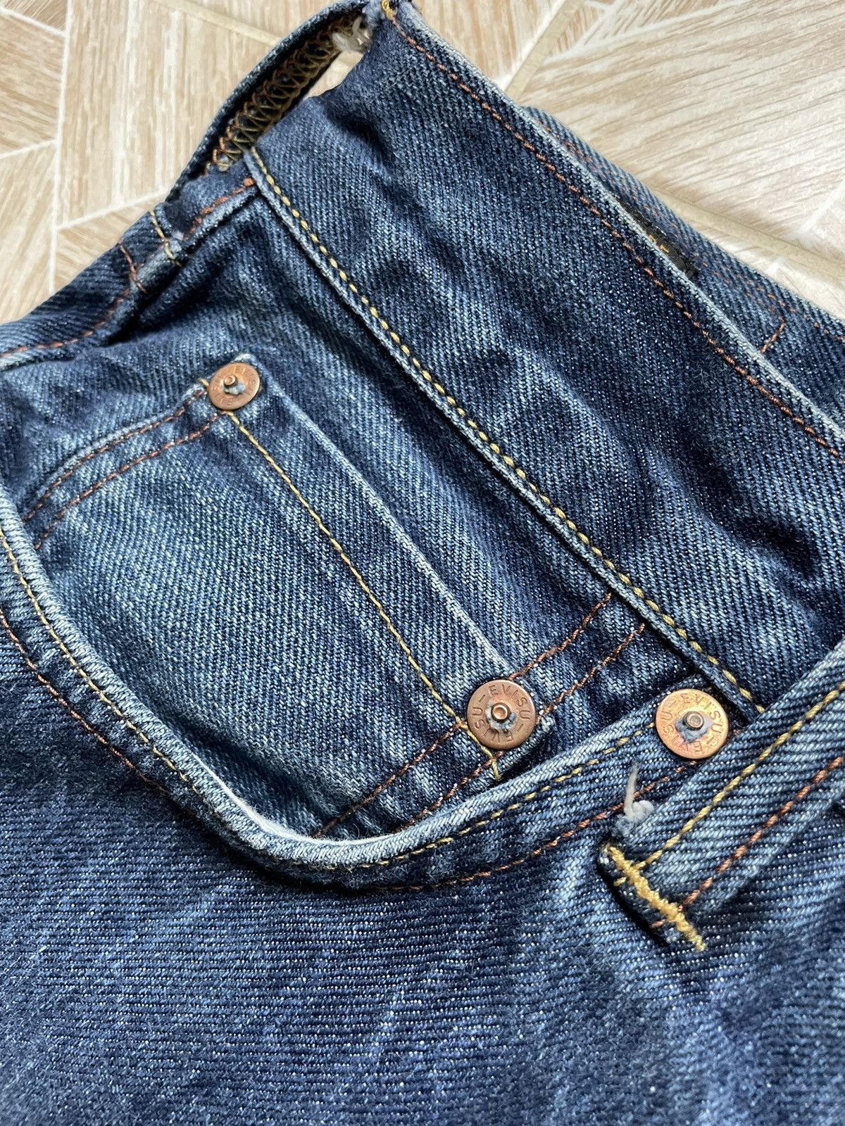 Evisu Evisu Japanese Brand Vintage Denim Selvage Pants Size US 32 / EU 48 - 7 Thumbnail