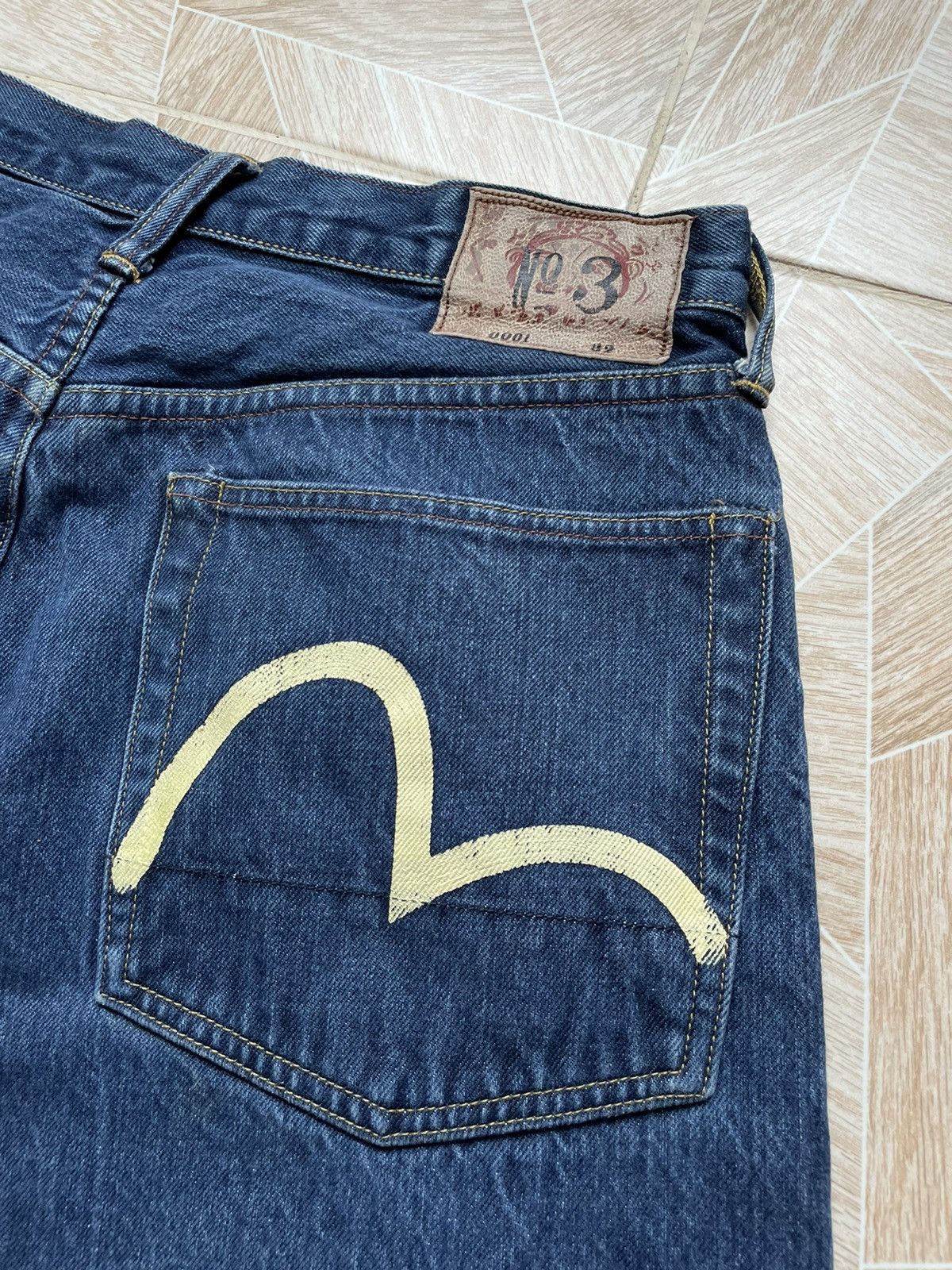 Evisu Evisu Japanese Brand Vintage Denim Selvage Pants Size US 32 / EU 48 - 2 Thumbnail
