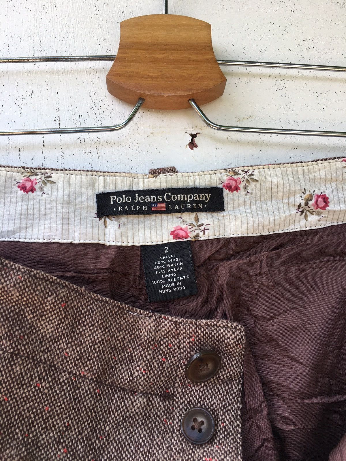 Polo Ralph Lauren Vintage Rare Polo Ralph Lauren Wool Pants Size US 28 / EU 44 - 11 Thumbnail