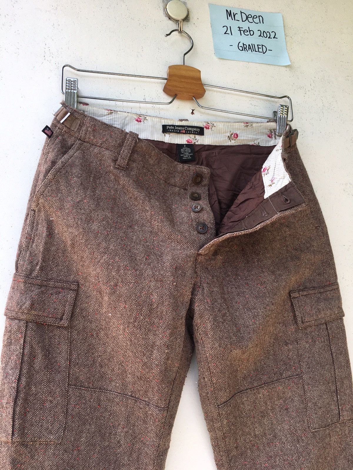 Polo Ralph Lauren Vintage Rare Polo Ralph Lauren Wool Pants Size US 28 / EU 44 - 9 Thumbnail