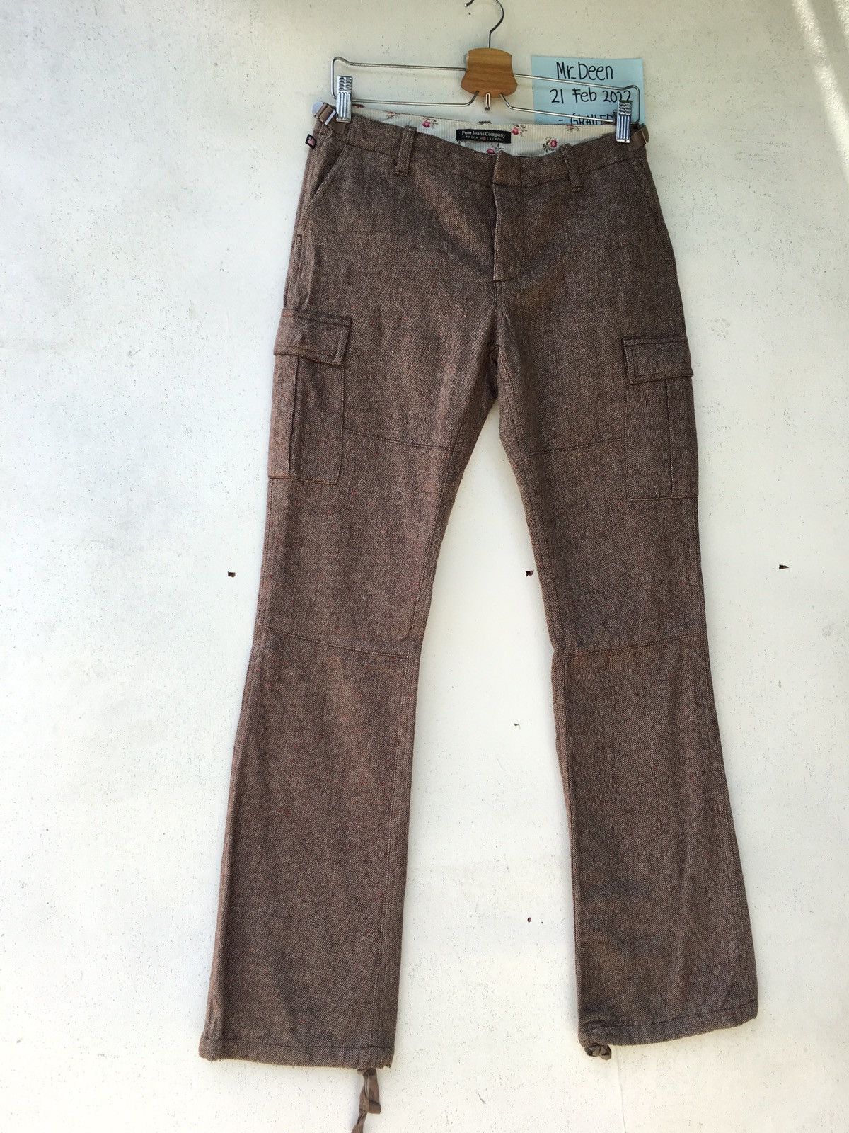 Polo Ralph Lauren Vintage Rare Polo Ralph Lauren Wool Pants Size US 28 / EU 44 - 2 Thumbnail
