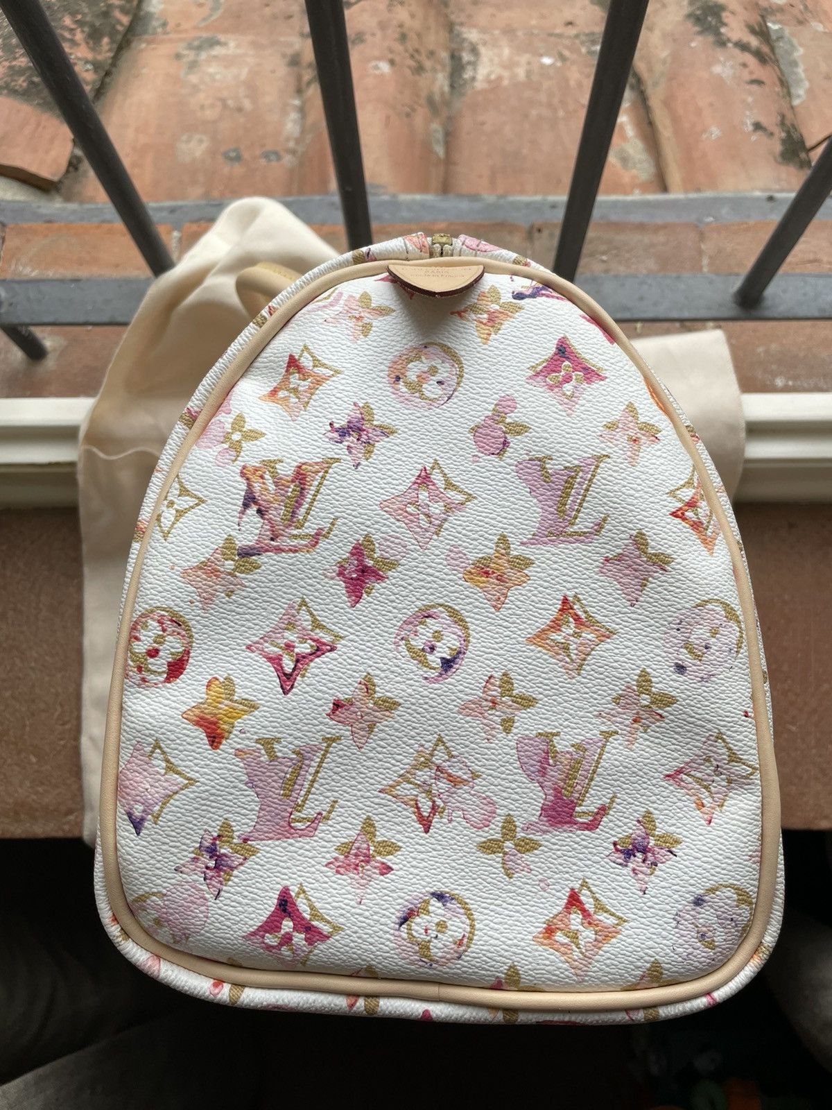 Louis Vuitton Louis Vuitton Monogram Watercolor Aquarelle Speedy 35 Size ONE SIZE - 7 Thumbnail