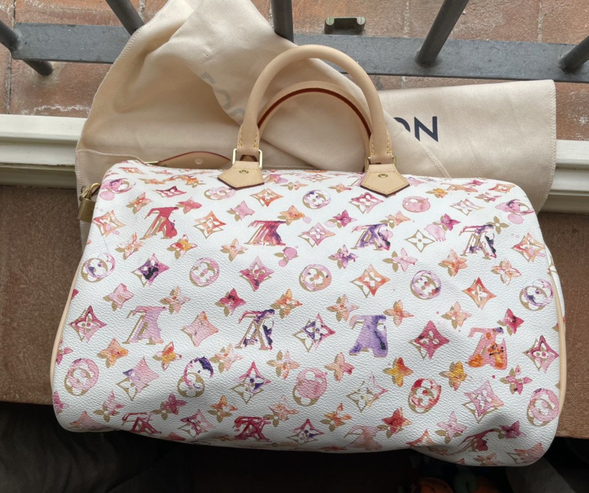 Louis Vuitton Louis Vuitton Monogram Watercolor Aquarelle Speedy 35 Size ONE SIZE - 5 Thumbnail