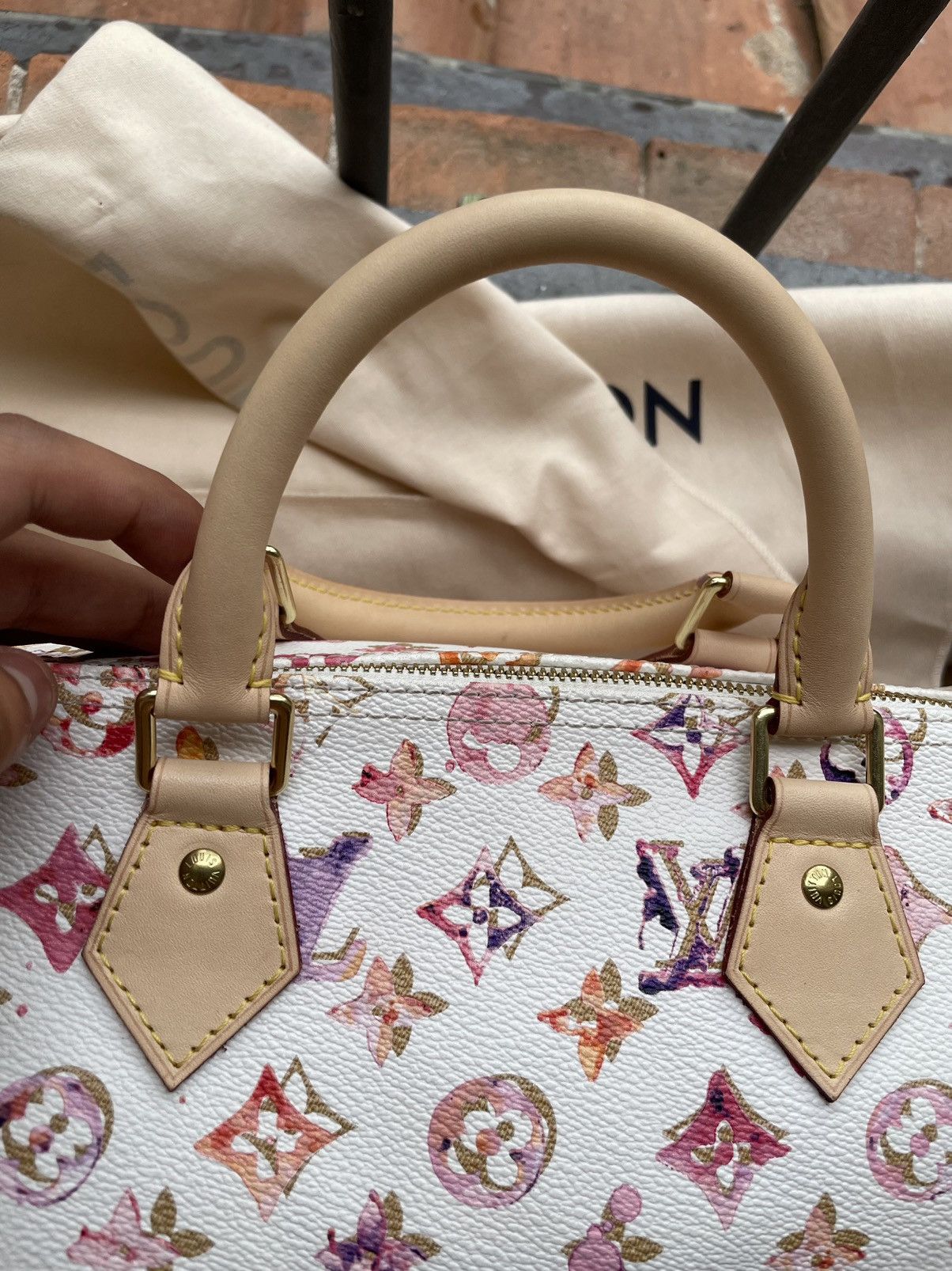 Louis Vuitton Louis Vuitton Monogram Watercolor Aquarelle Speedy 35 Size ONE SIZE - 2 Thumbnail