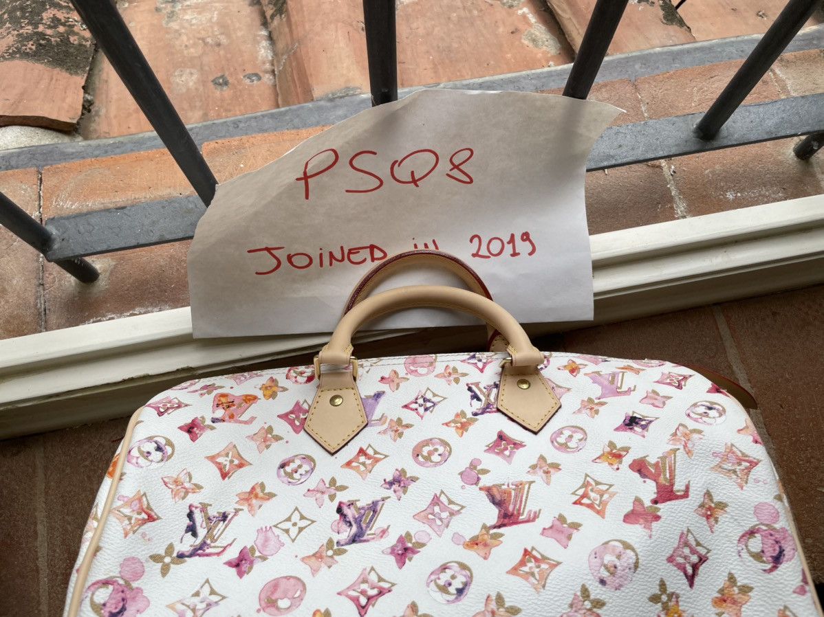 Louis Vuitton Louis Vuitton Monogram Watercolor Aquarelle Speedy 35 Size ONE SIZE - 21 Thumbnail