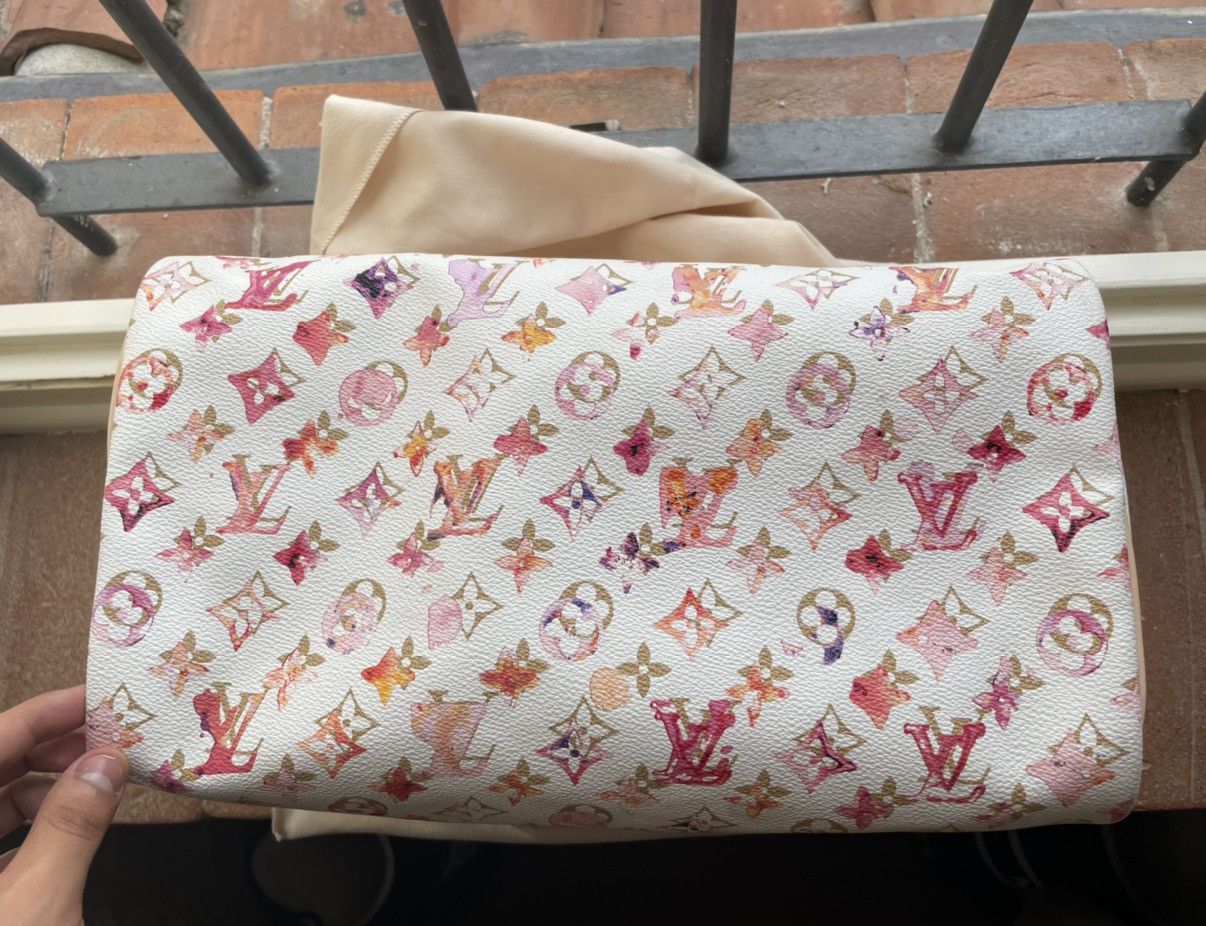 Louis Vuitton Louis Vuitton Monogram Watercolor Aquarelle Speedy 35 Size ONE SIZE - 14 Thumbnail