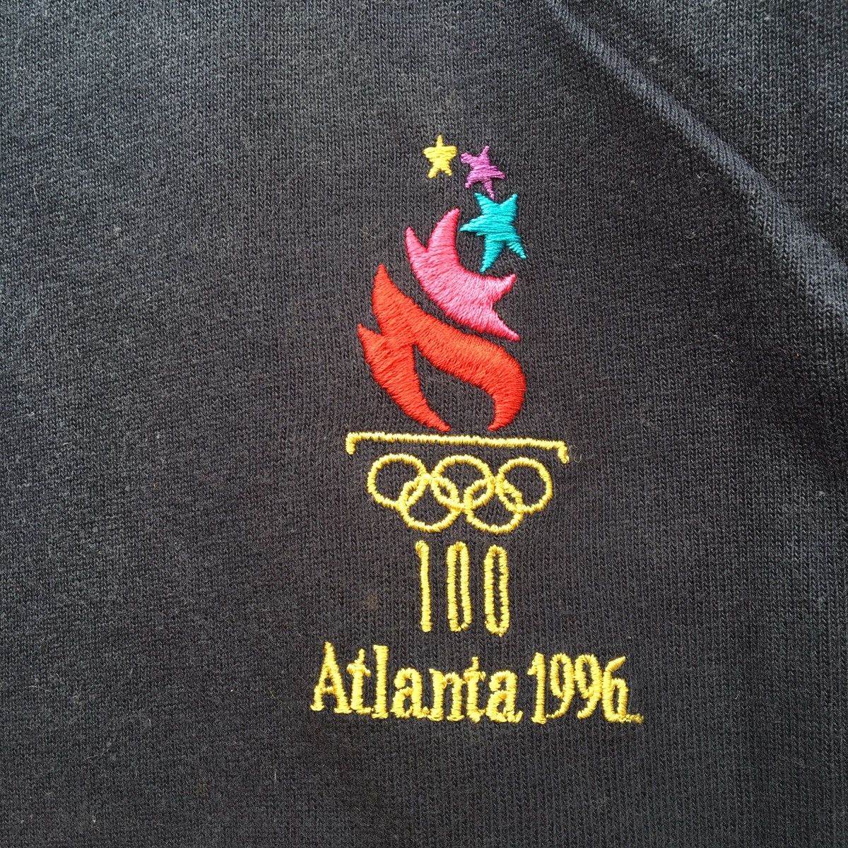 Champion × USA Olympics × Vintage Vintage CHAMPION X OLYMPIC ATLANTA 1996 Polo T-shirt Size US M / EU 48-50 / 2 - 5 Thumbnail