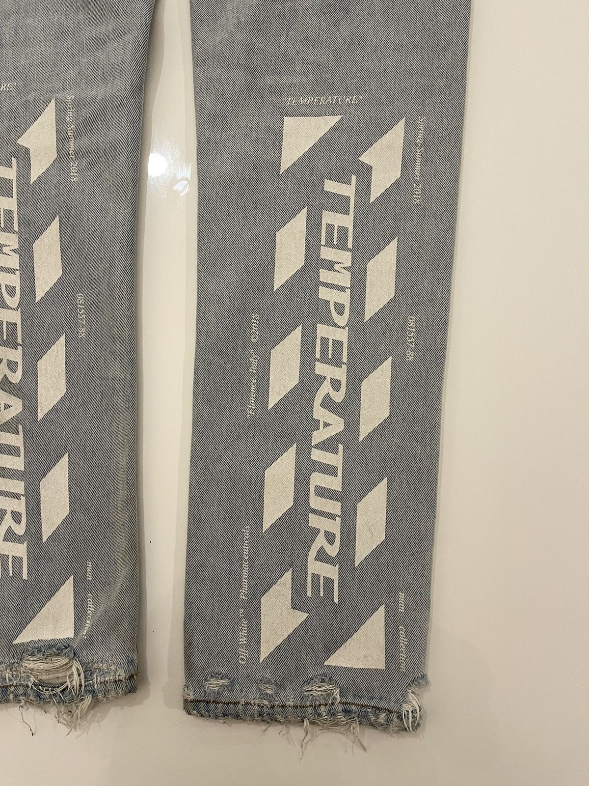 Off-White Off white Temperature Jeans Sz 32 Virgil Abloh Size US 32 / EU 48 - 8 Thumbnail