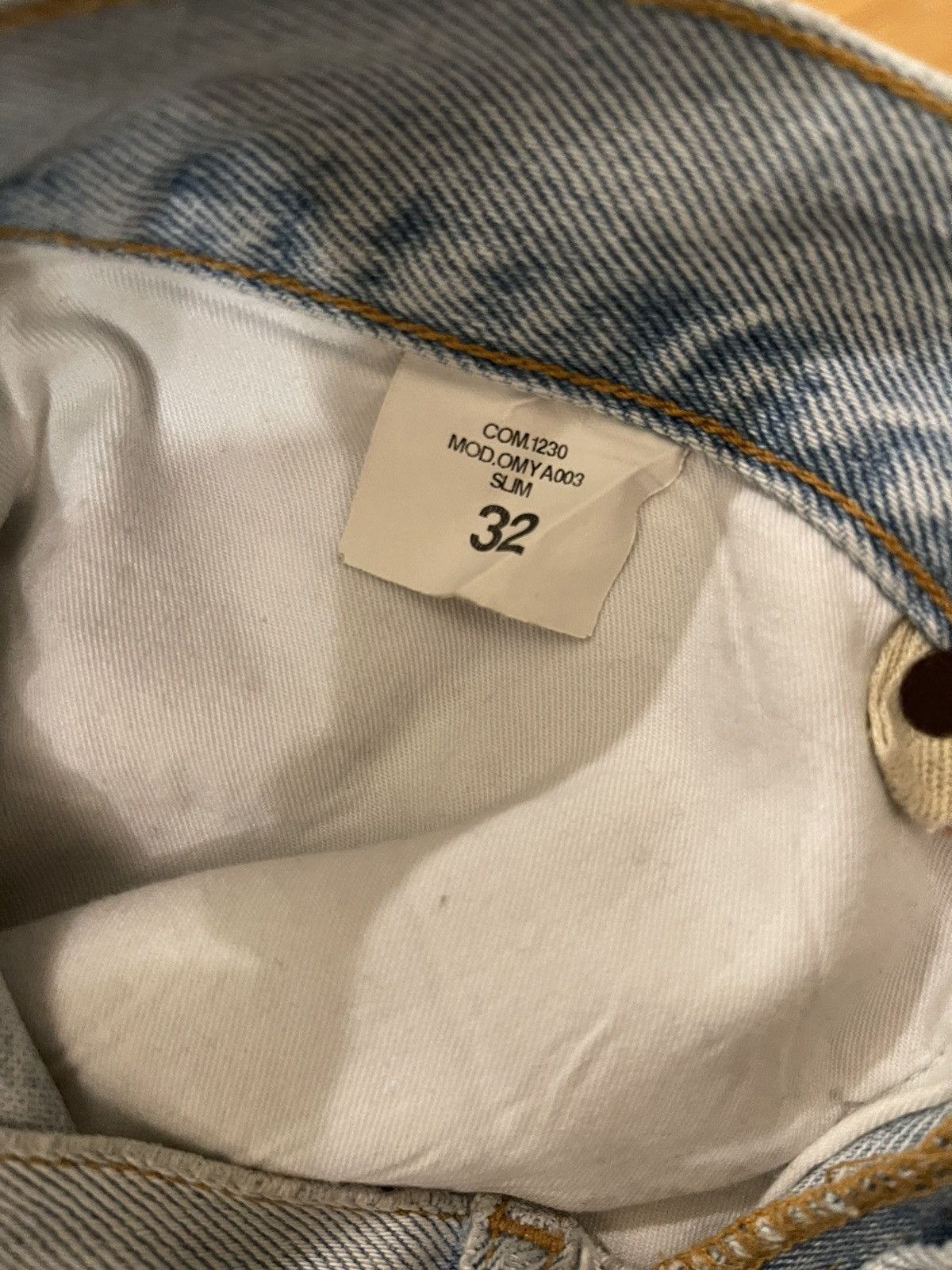 Off-White Off white Temperature Jeans Sz 32 Virgil Abloh Size US 32 / EU 48 - 6 Thumbnail