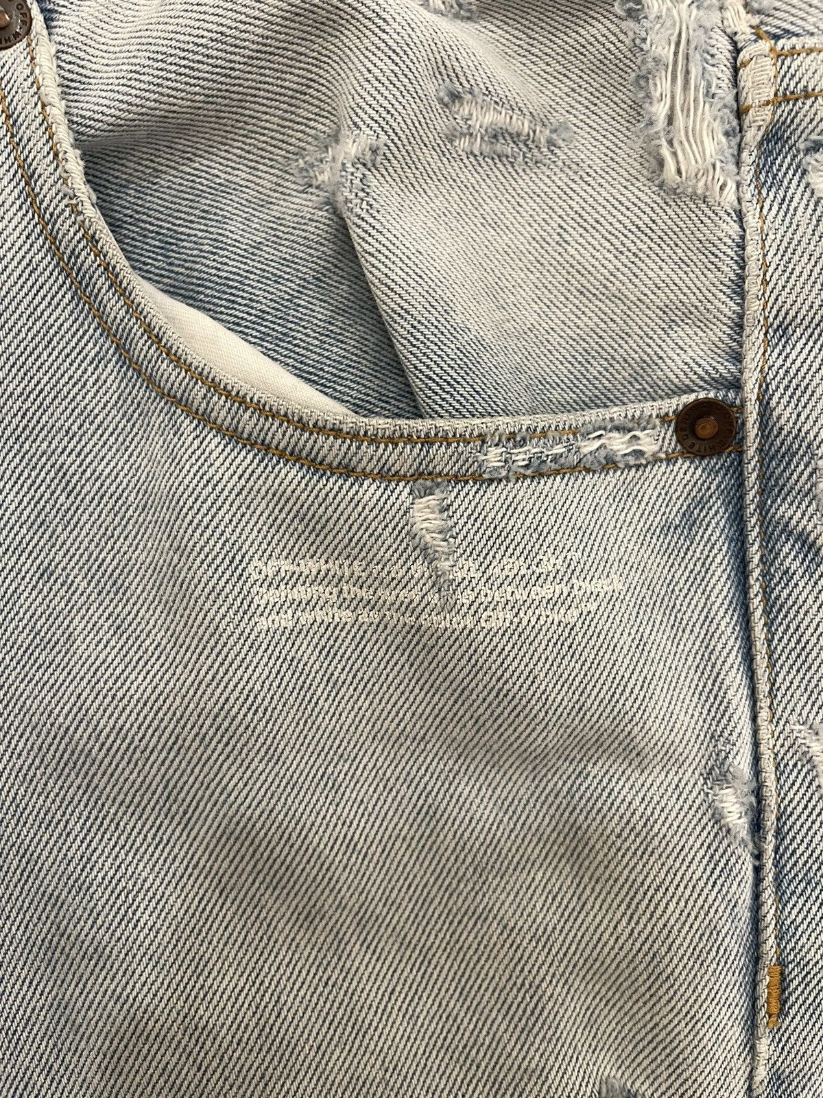Off-White Off white Temperature Jeans Sz 32 Virgil Abloh Size US 32 / EU 48 - 4 Thumbnail