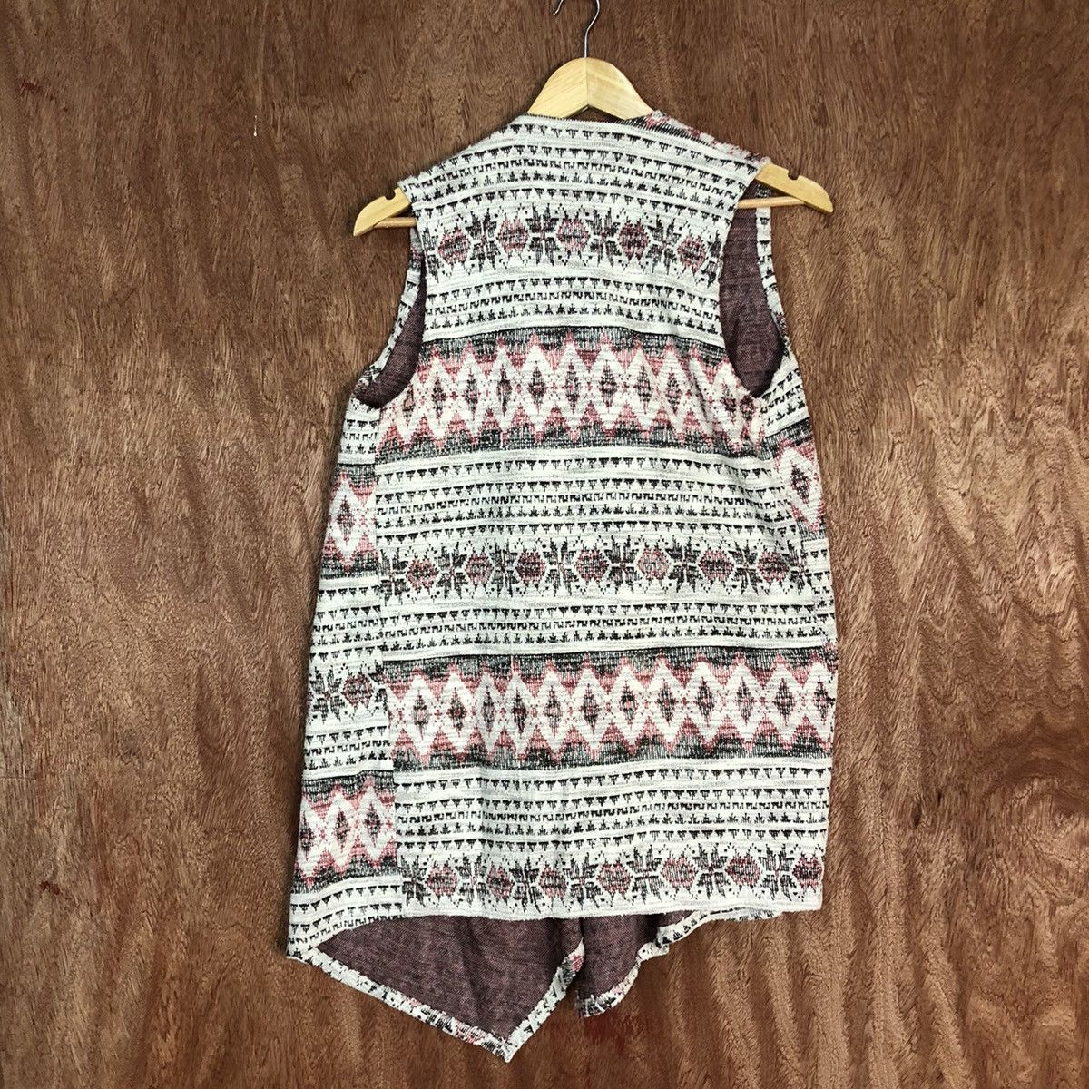 Homespun Knitwear Japan White Navajo cardigan art knitwear #H0111 Size US S / EU 44-46 / 1 - 7 Thumbnail
