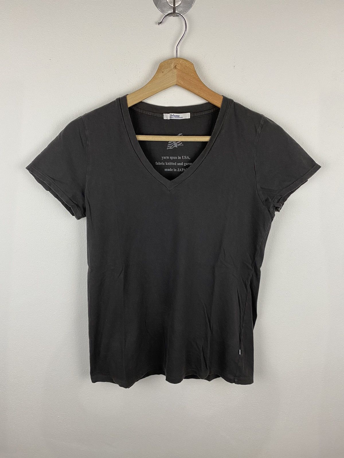 Designer × Japanese Brand × Journal Standard Relume by Journal Standard V-neck T-shirt Size US XS / EU 42 / 0 - 1 Thumbnail