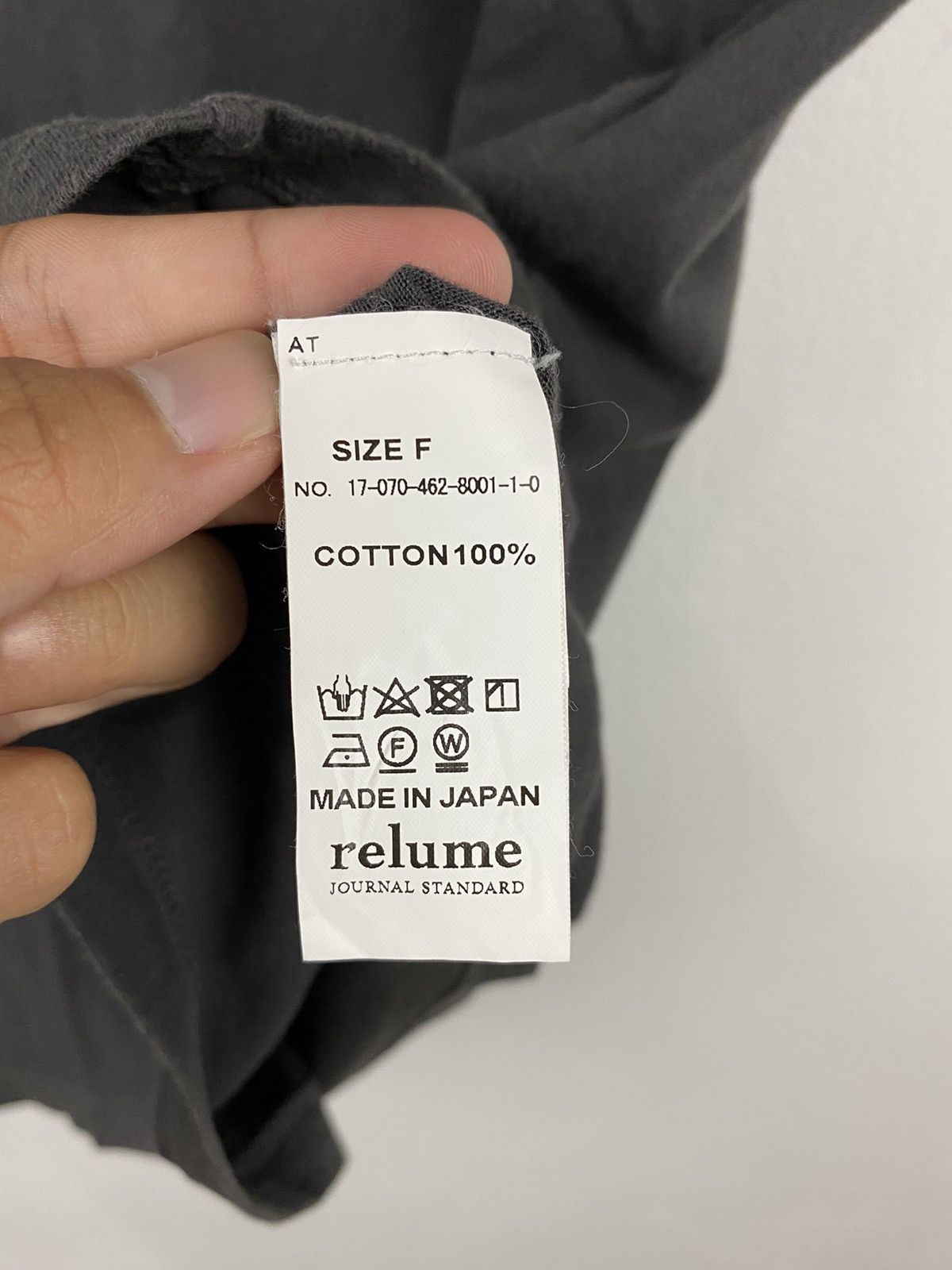 Designer × Japanese Brand × Journal Standard Relume by Journal Standard V-neck T-shirt Size US XS / EU 42 / 0 - 4 Thumbnail