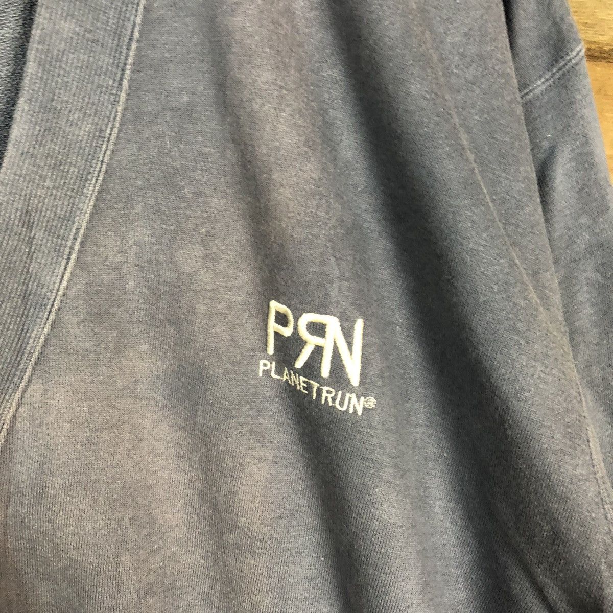 Japanese Brand Planet Run Dark Blue Faded Cardigan #H127 Size US L / EU 52-54 / 3 - 7 Thumbnail