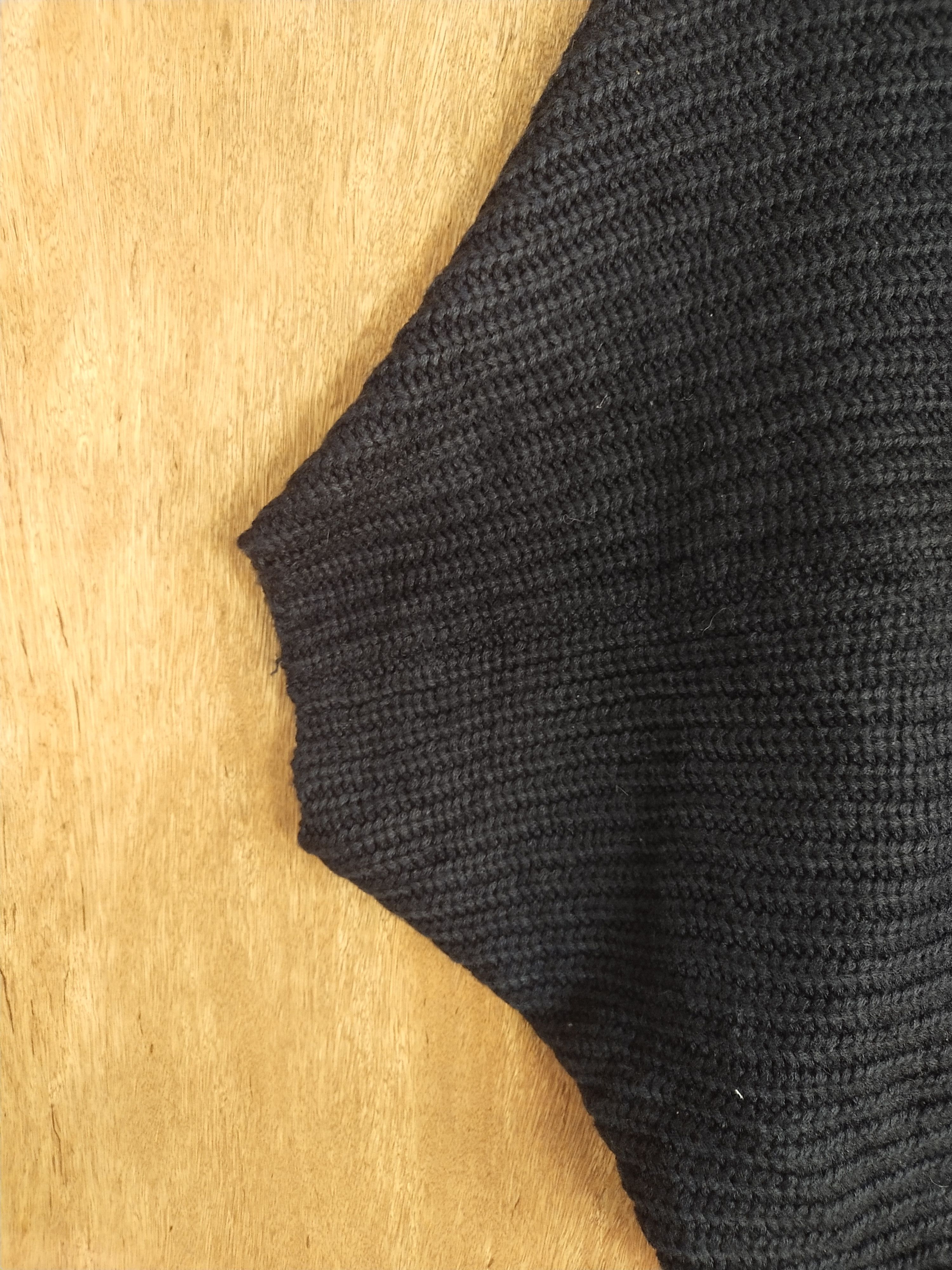 Homespun Knitwear × Japanese Brand × Takeo Kikuchi The Shop Tkmixpice black knitwear cardigan #S085 Size US M / EU 48-50 / 2 - 8 Thumbnail