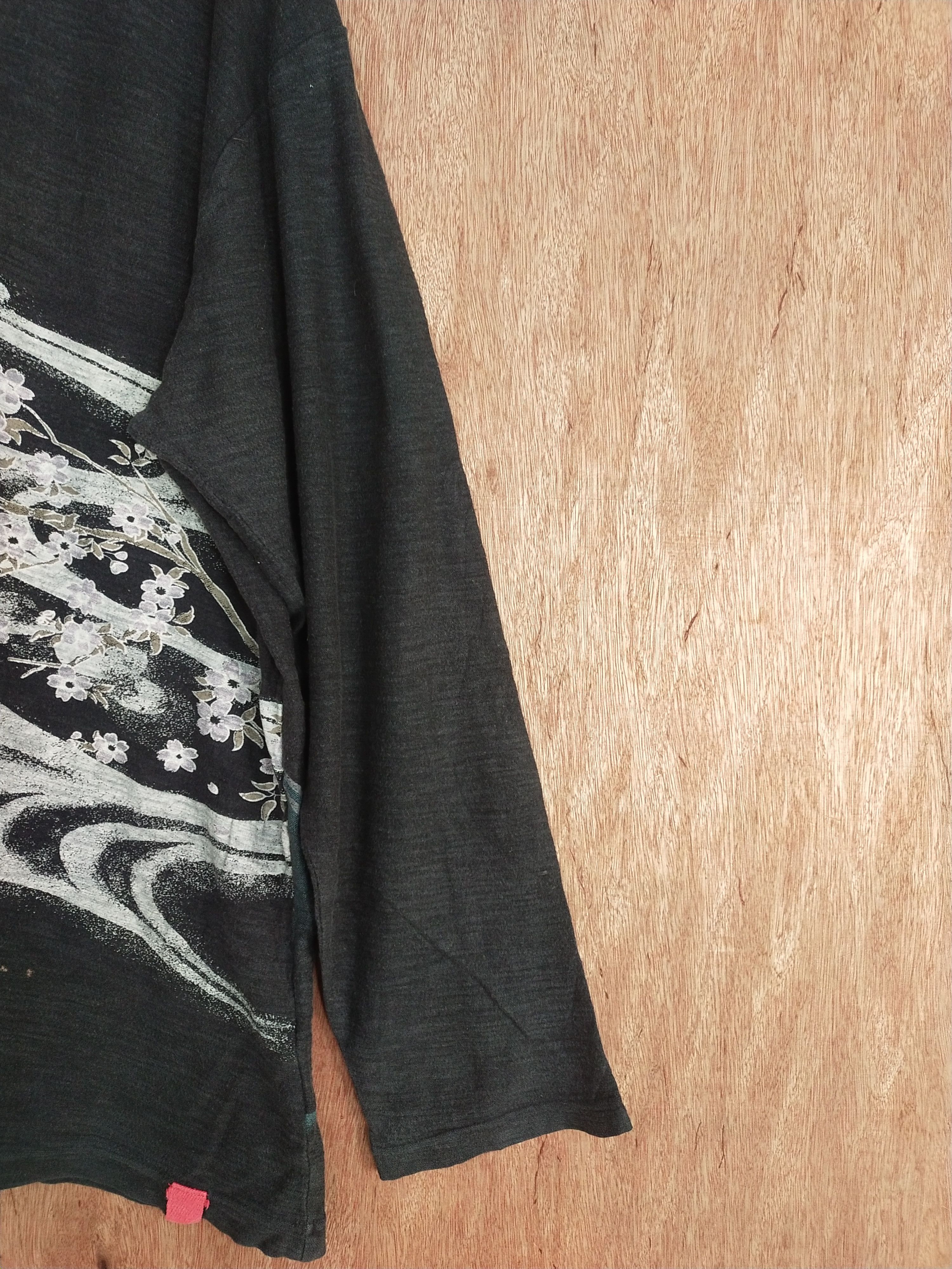 Edition Japan Mind Game's japan koi art black kimono #S079 Size US L / EU 52-54 / 3 - 4 Thumbnail